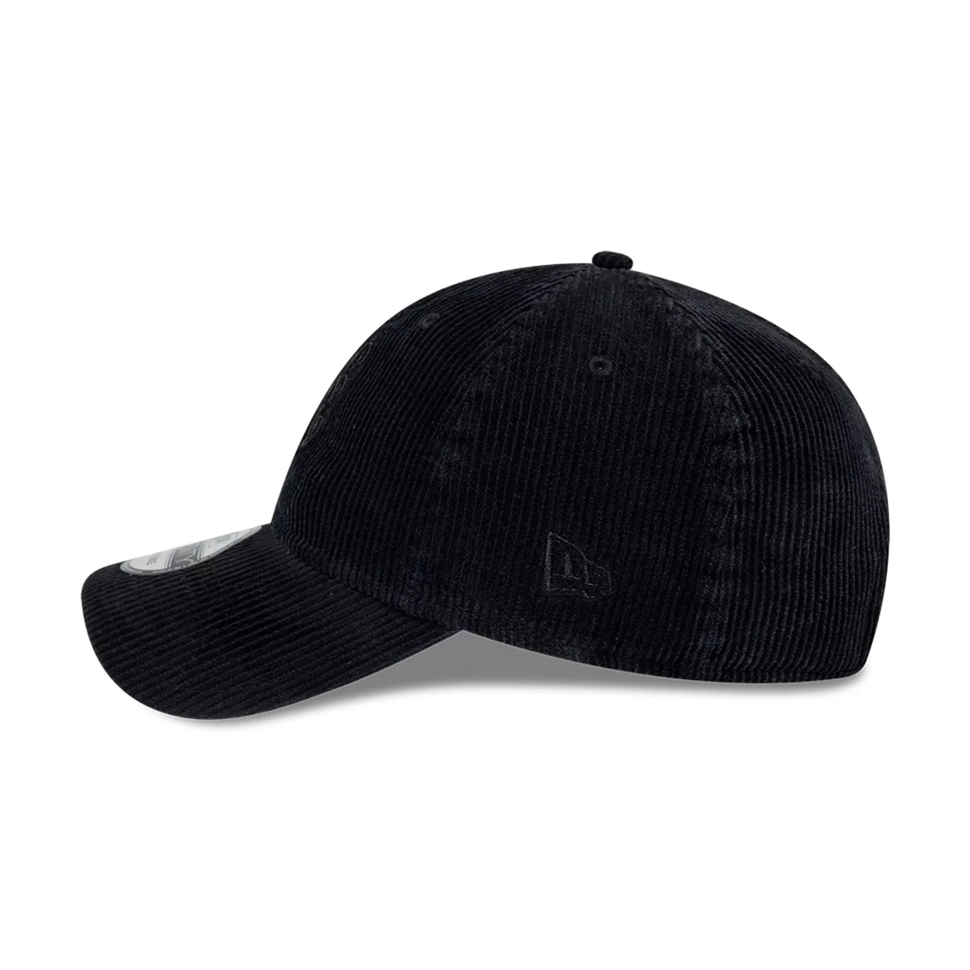 New Era Washed Cord Black 9TWENTY Adjustable Cap - Image 5