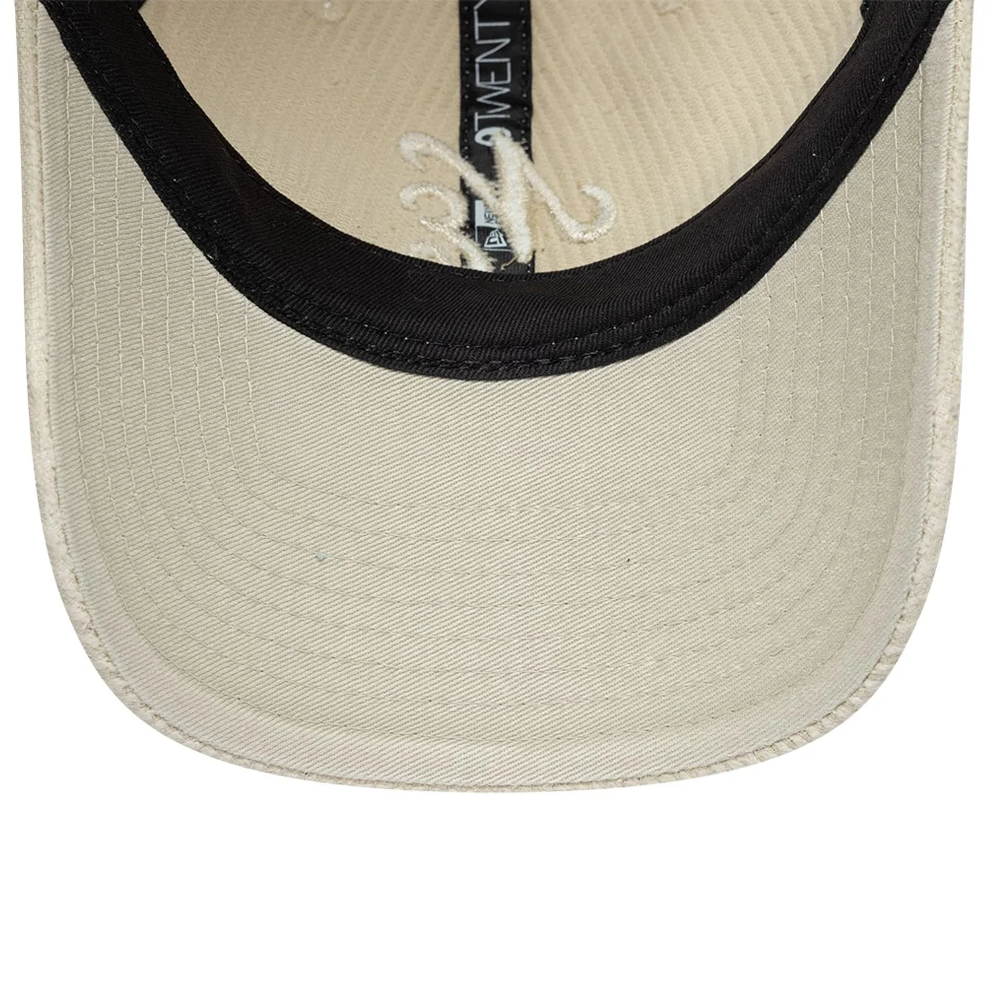New Era Washed Cord Light Grey 9TWENTY Adjustable Cap - Image 7
