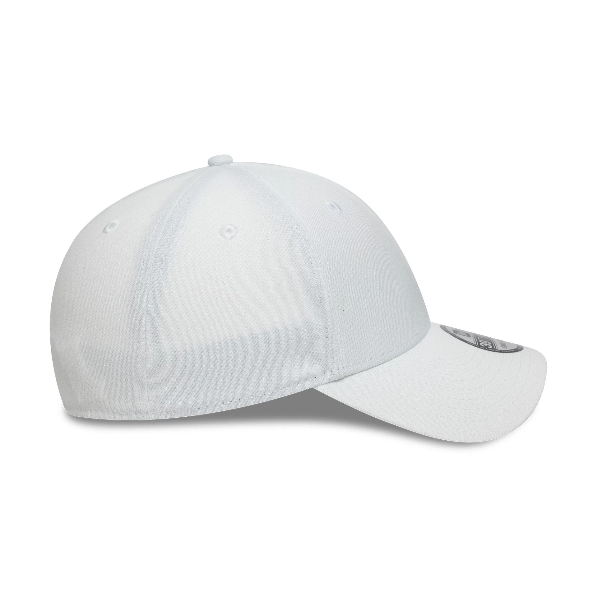 New Era White 39THIRTY Stretch Fit Cap - Image 5