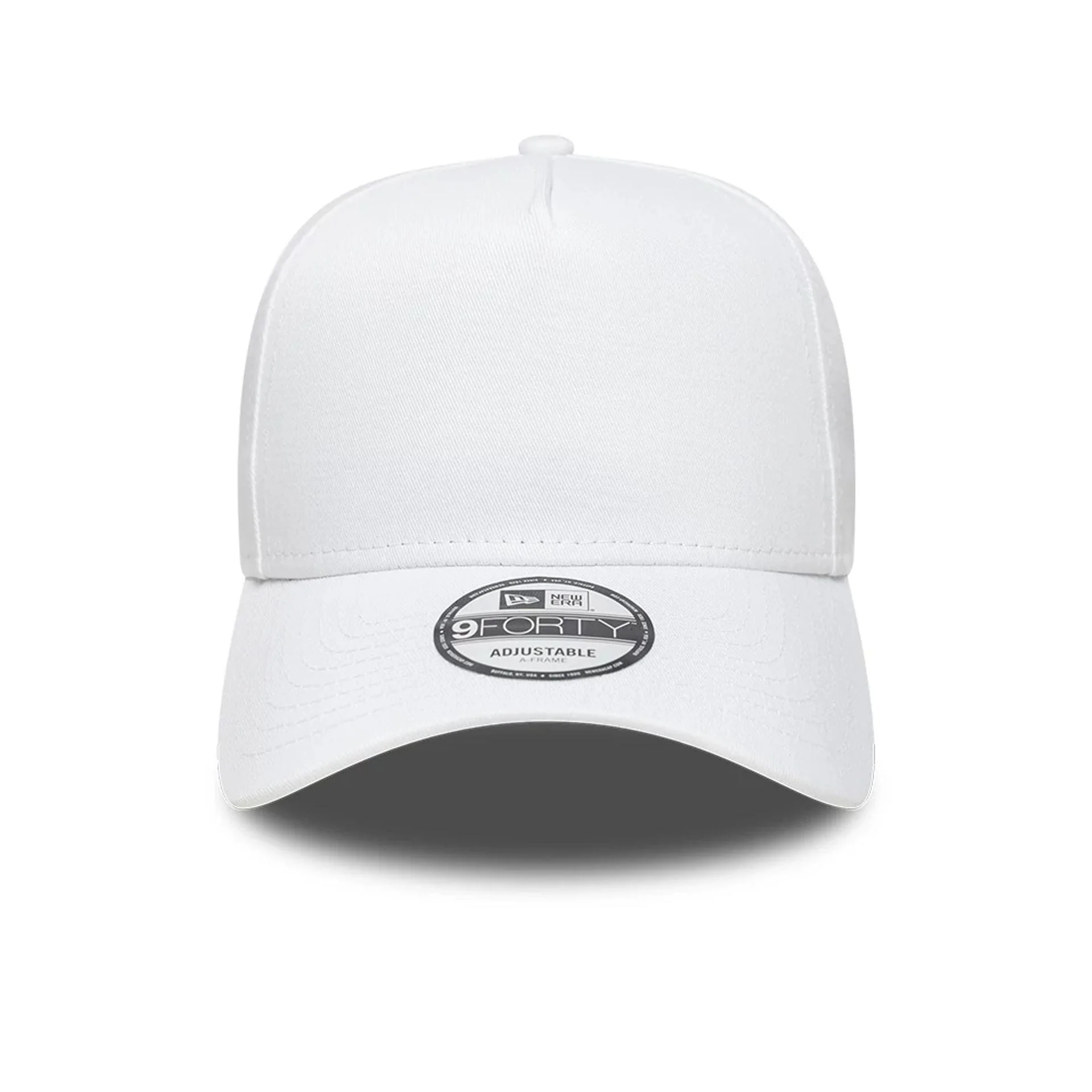 New Era White 9FORTY A-Frame Adjustable Cap - Image 3