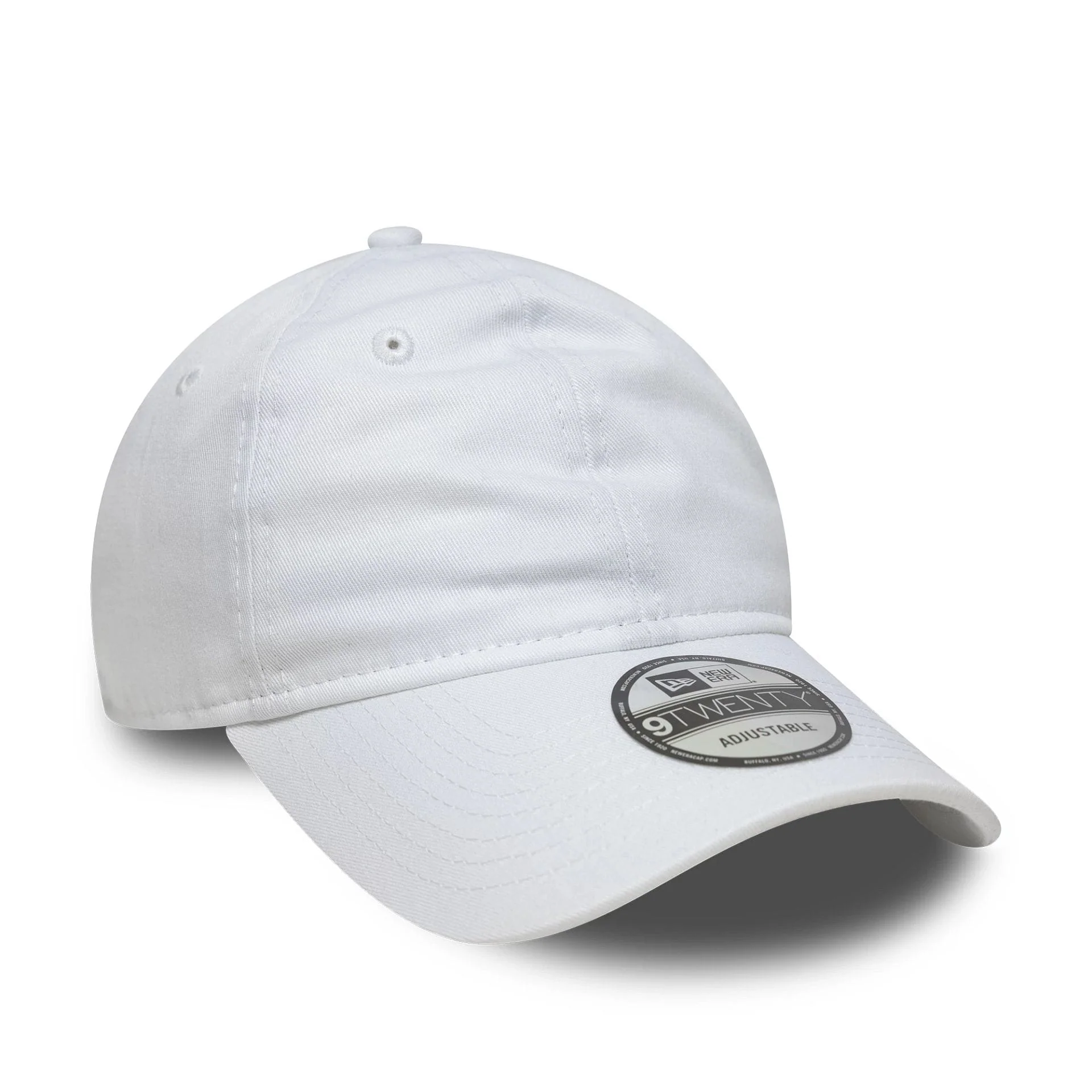New Era White 9TWENTY Adjustable Cap - Image 3
