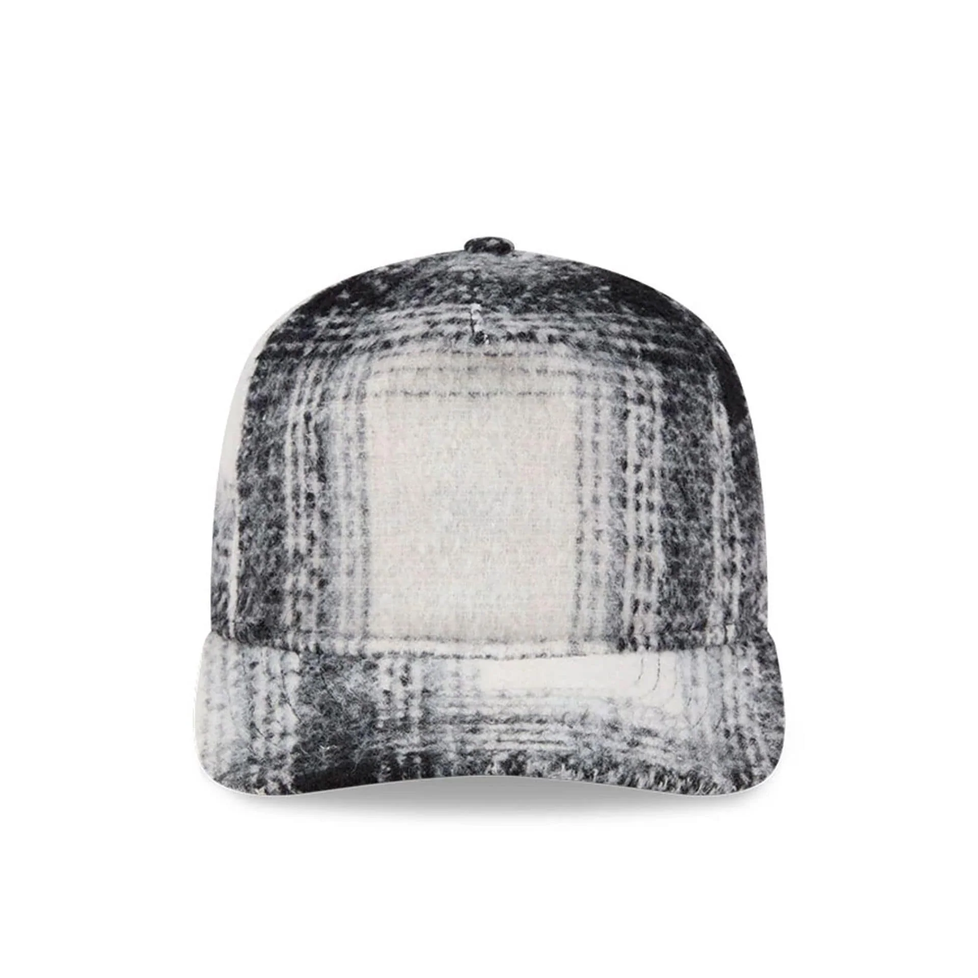 New Era White & Black Plaid 19TWENTY Adjustable Cap - Image 4