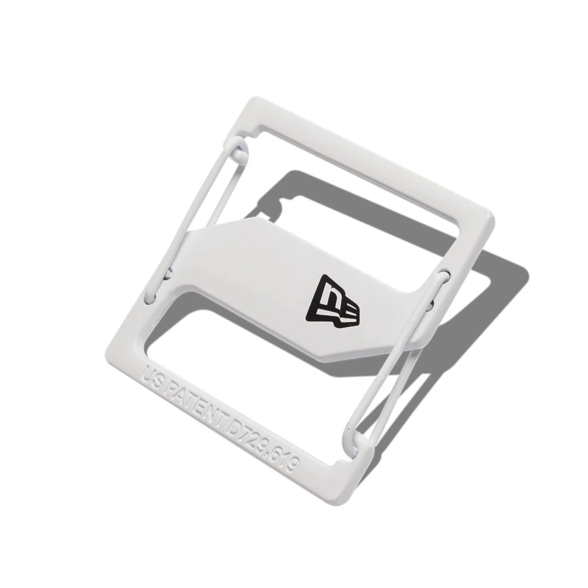 New Era White Cap Clip