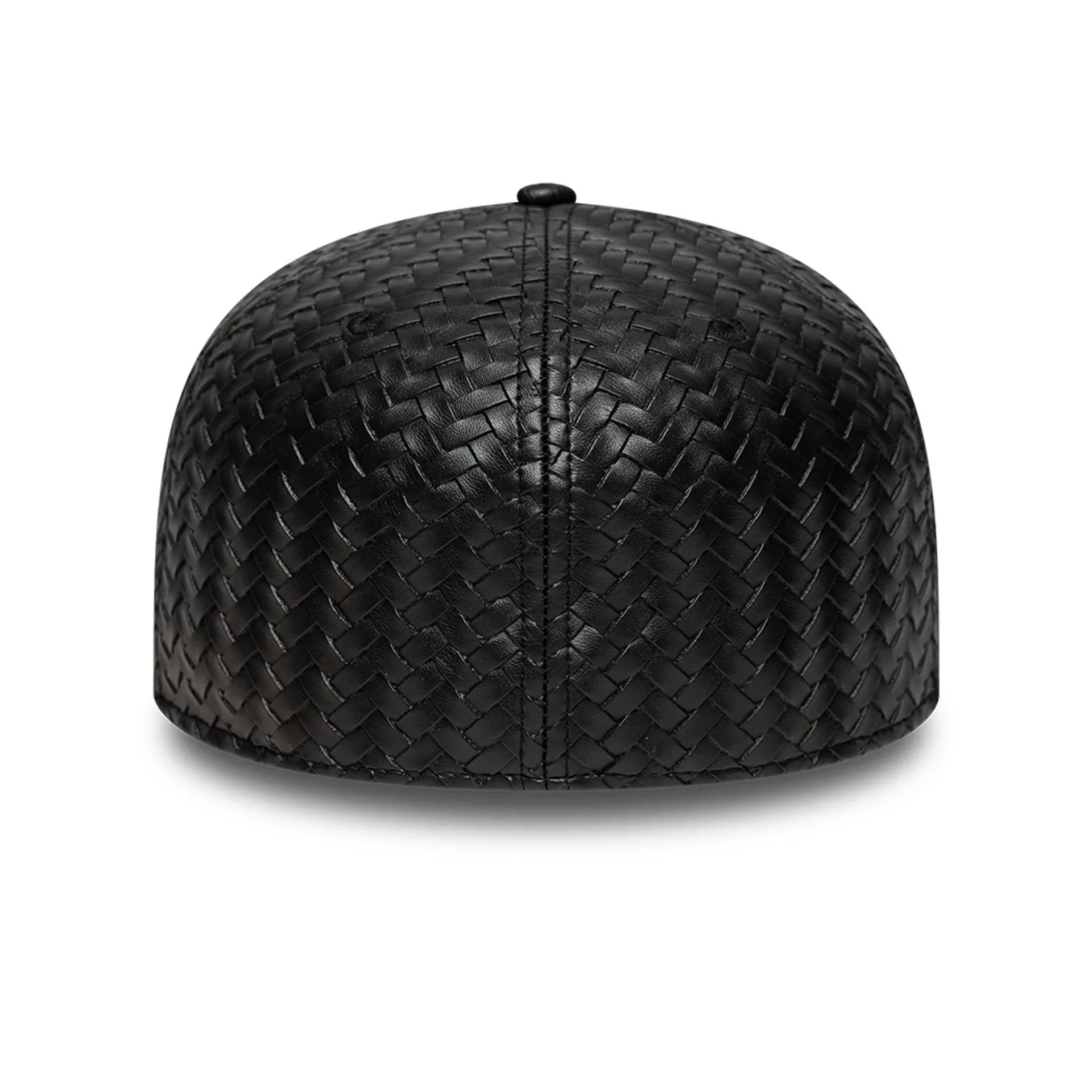 New Era Woven PU Black 59FIFTY Fitted Cap - Image 4