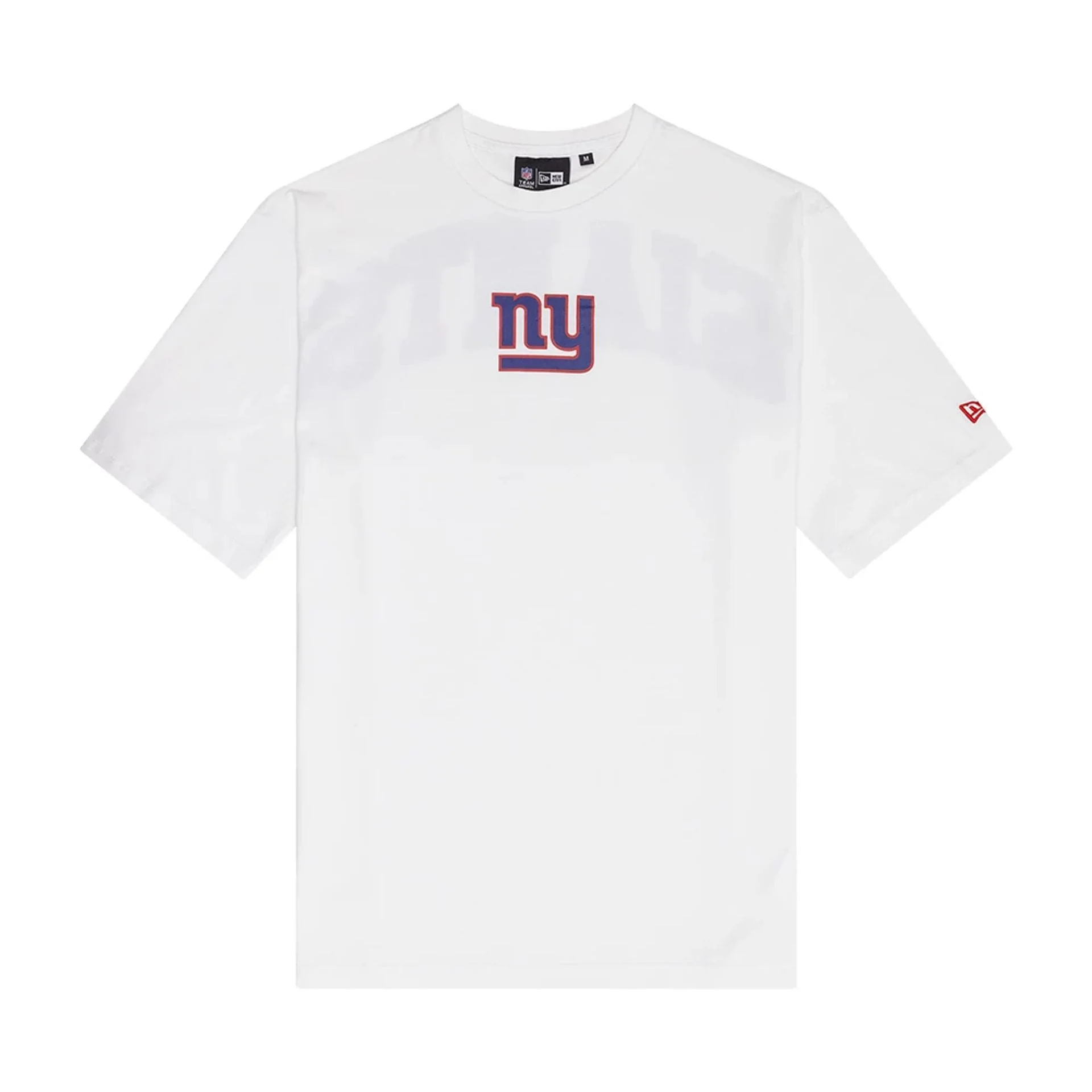 New York Giants NFL Arch Graphic White Oversized T-Shirt
