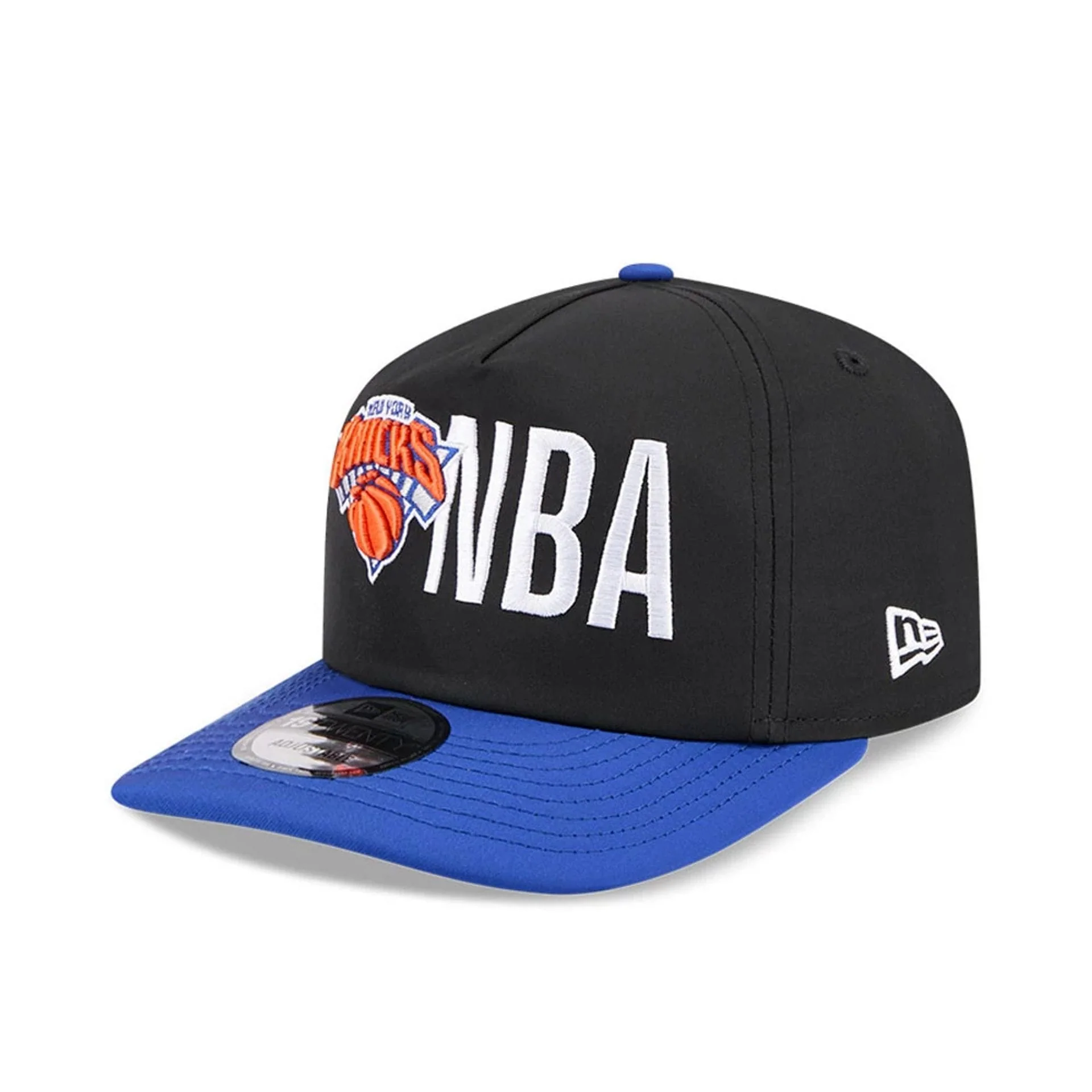 New York Knicks NBA Team Logo Black 19TWENTY Adjustable Cap