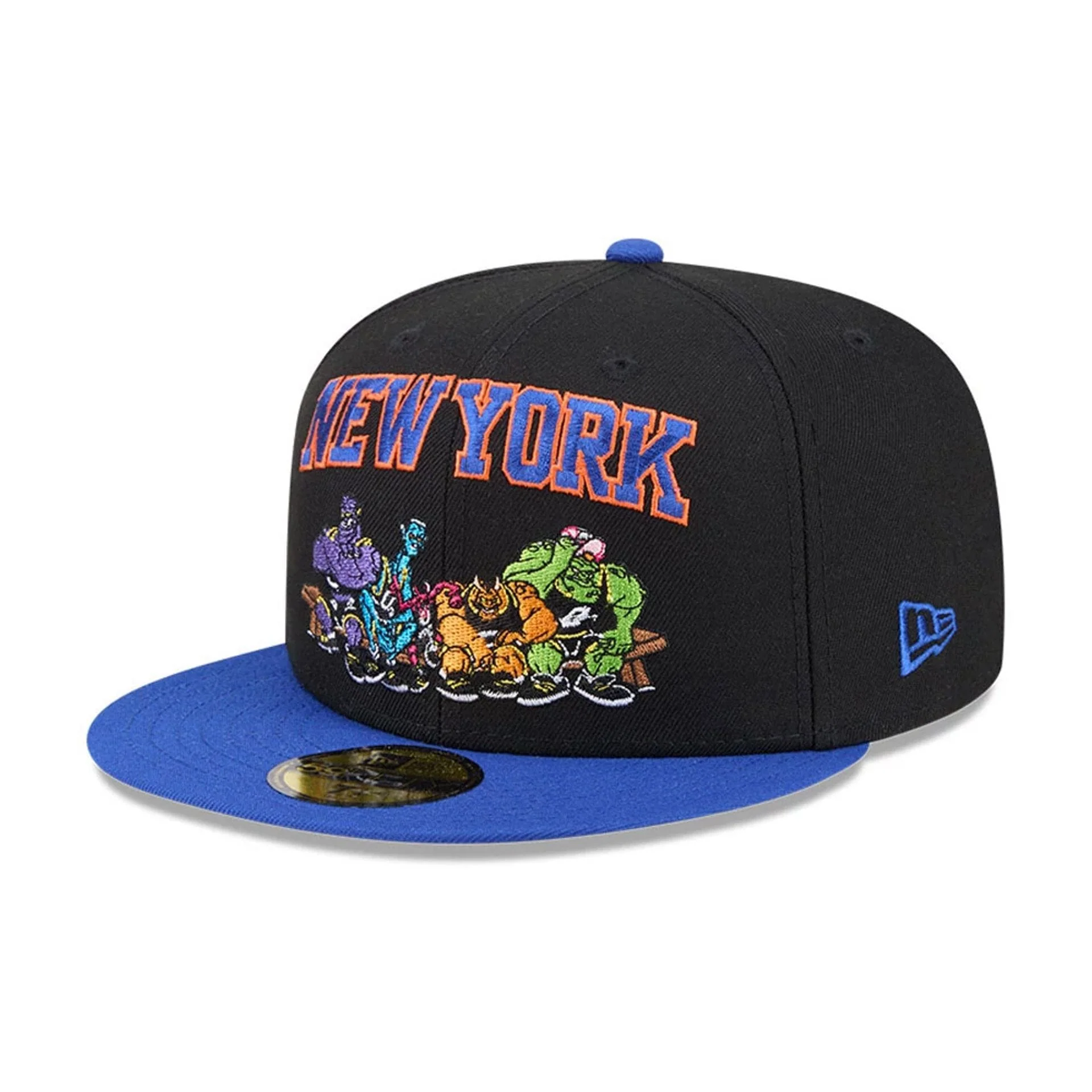 New York Knicks Space Jam Monstars Black 59FIFTY Fitted Cap - Image 4