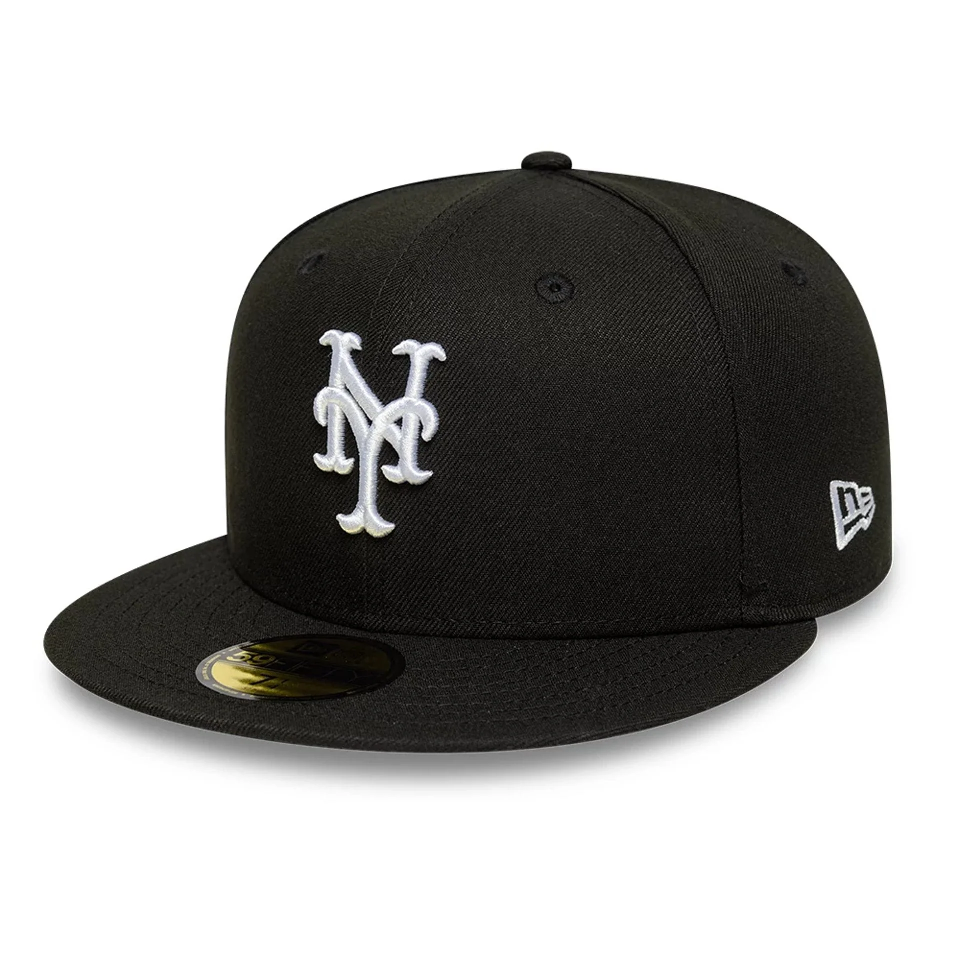 New York Mets MLB Black 59FIFTY Fitted Cap