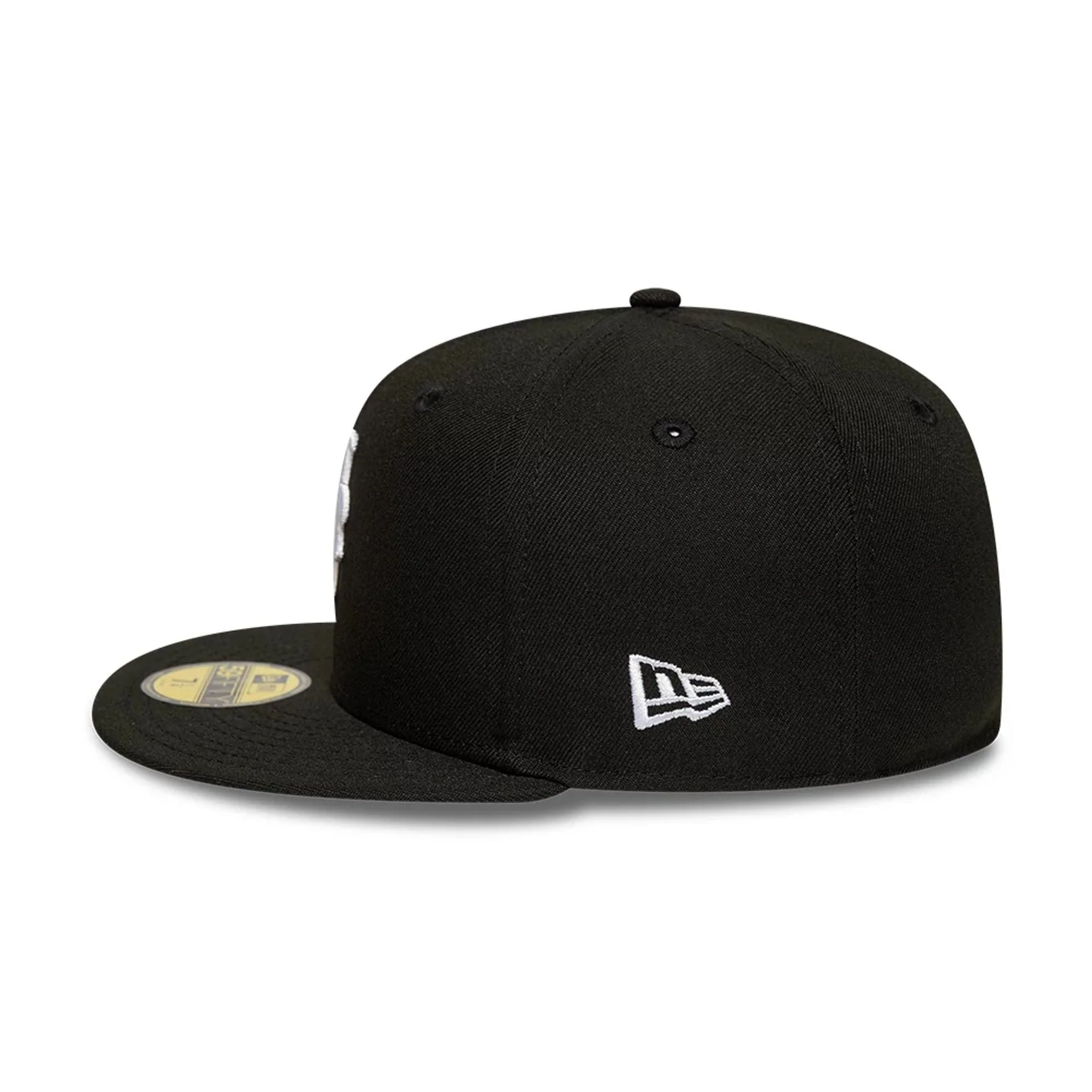 New York Mets MLB Black 59FIFTY Fitted Cap - Image 6