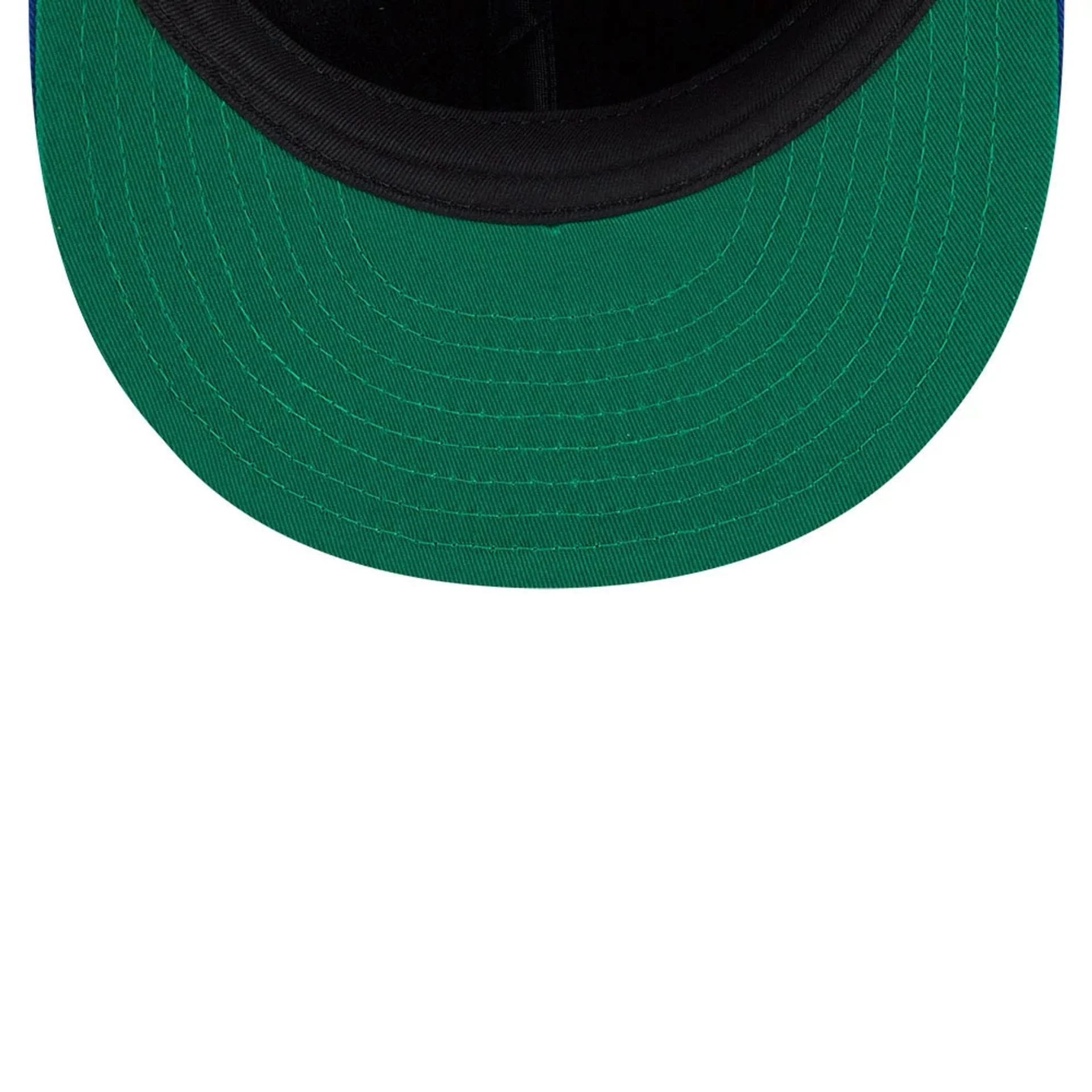 New York Mets MLB Felt Logo Blue Retro Crown 59FIFTY Fitted Cap - Image 2