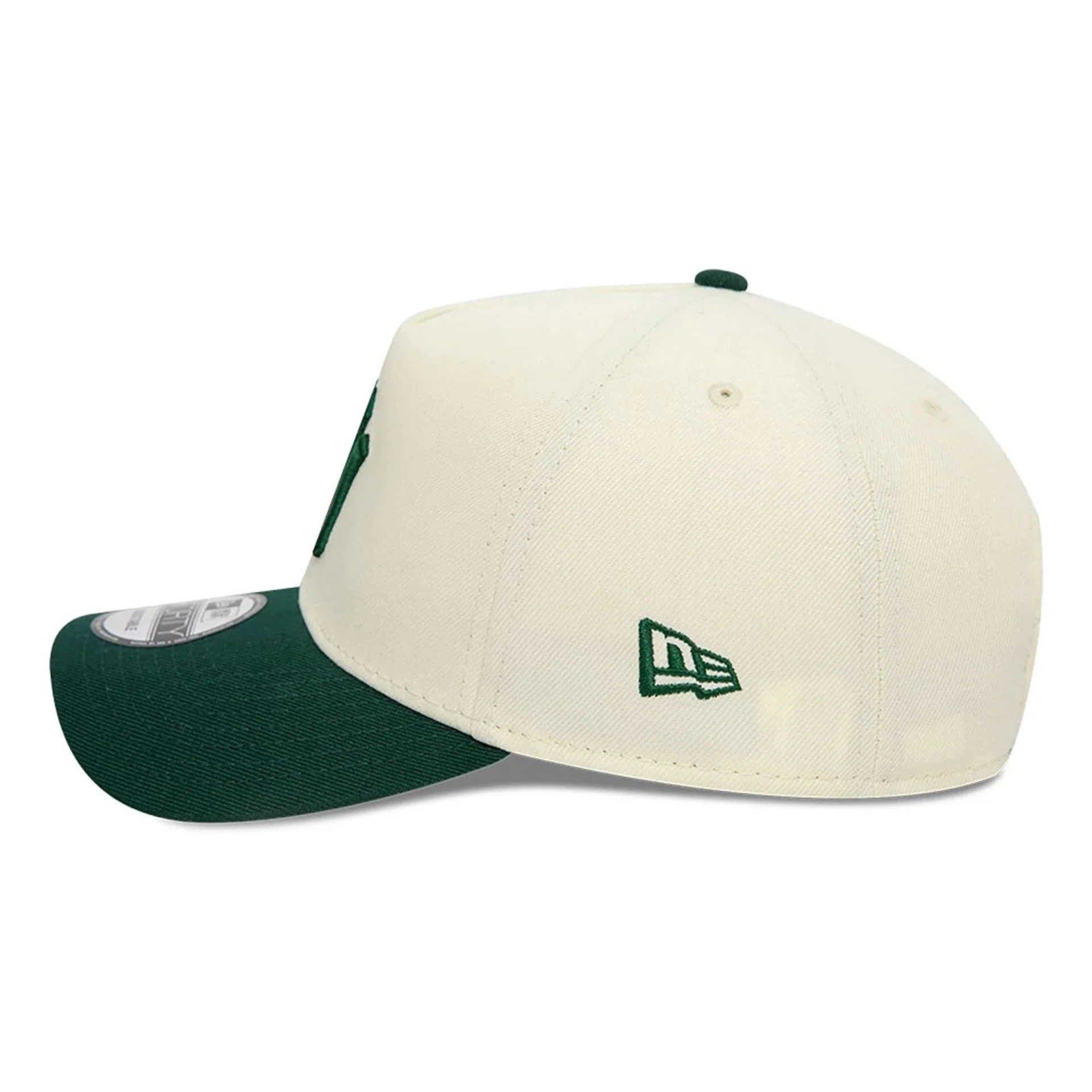 New York Yankees Chrome White And Dark Green 9FORTY A-Frame Adjustable Cap - Image 5