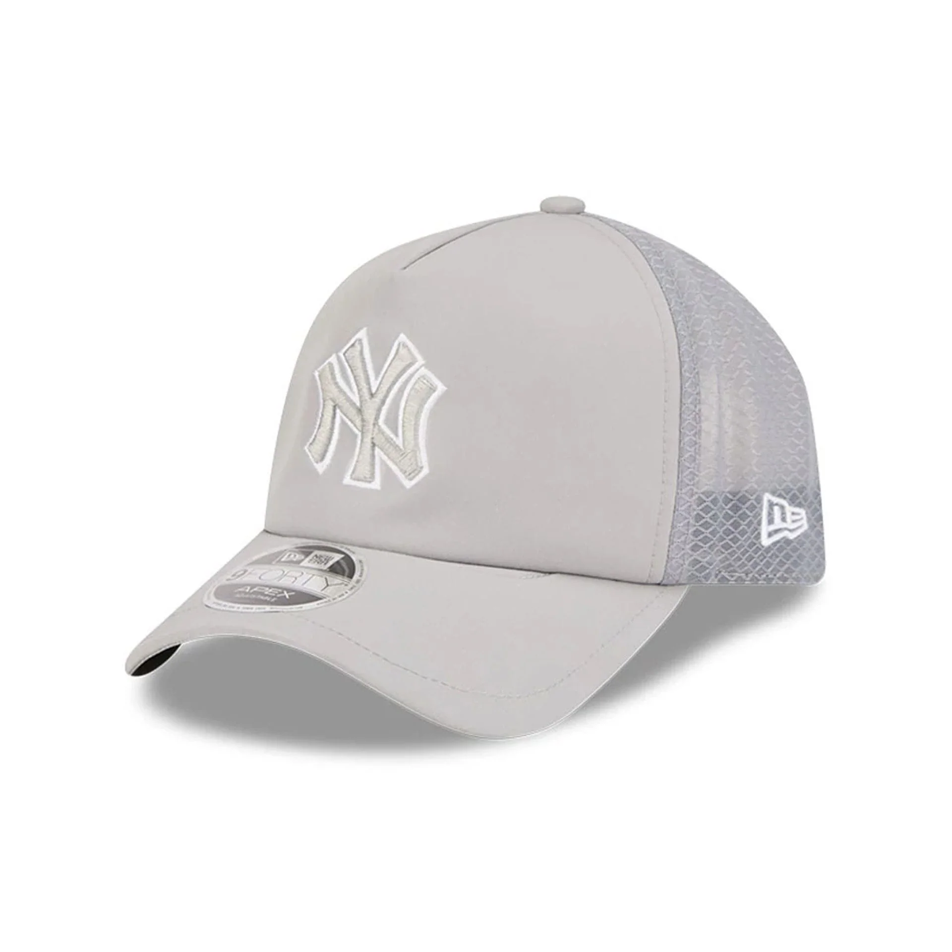 New York Yankees MLB Batting Practice 2026 Grey 9FORTY Apex Adjustable Cap