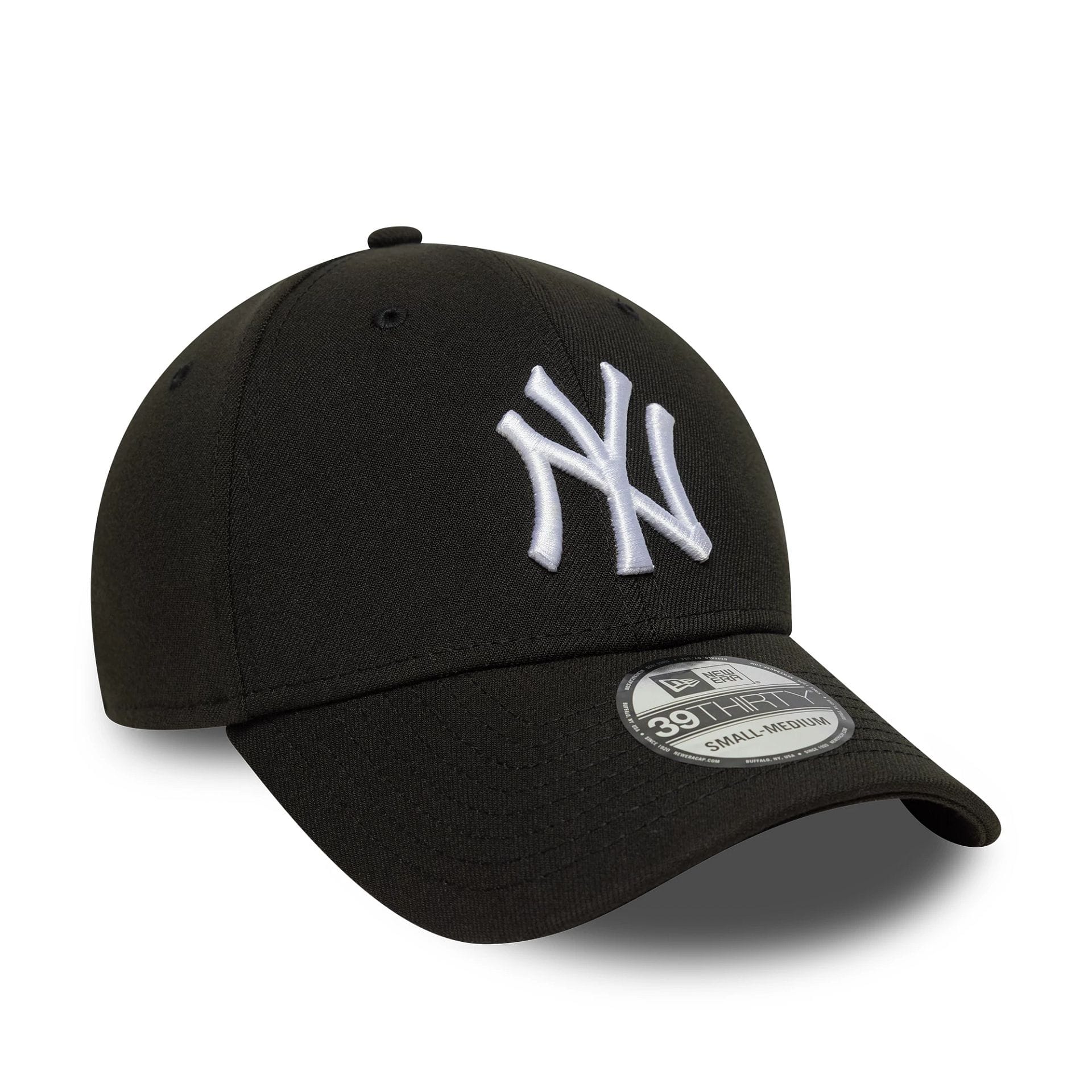 New York Yankees MLB Black 39THIRTY Stretch Fit Cap - Image 3