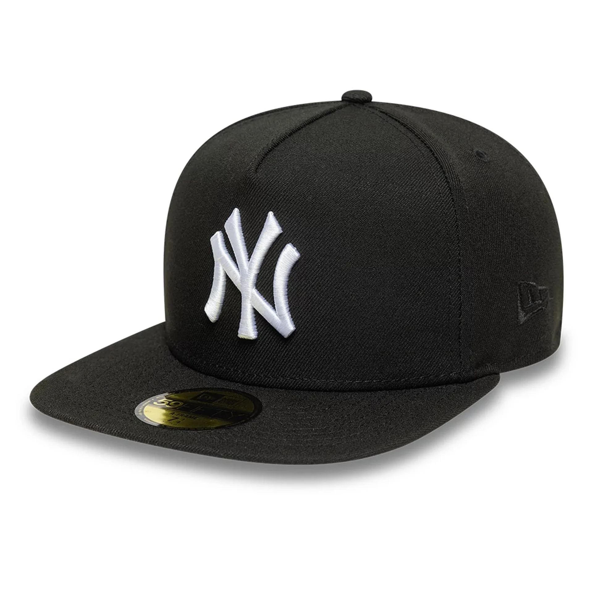 New York Yankees MLB Black 59FIFTY A-Frame Fitted Cap