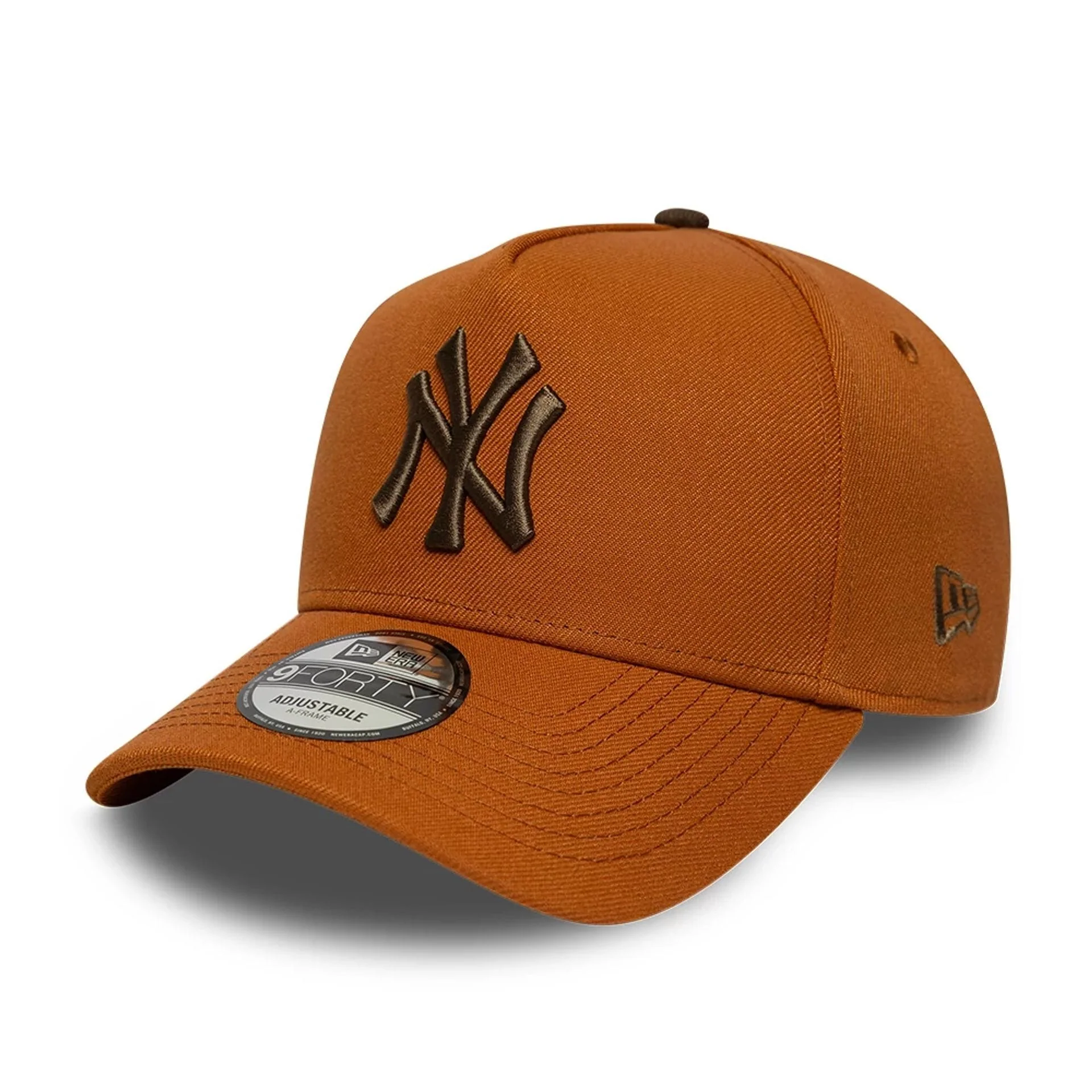 New York Yankees MLB Brown 9FORTY A-Frame Adjustable Cap