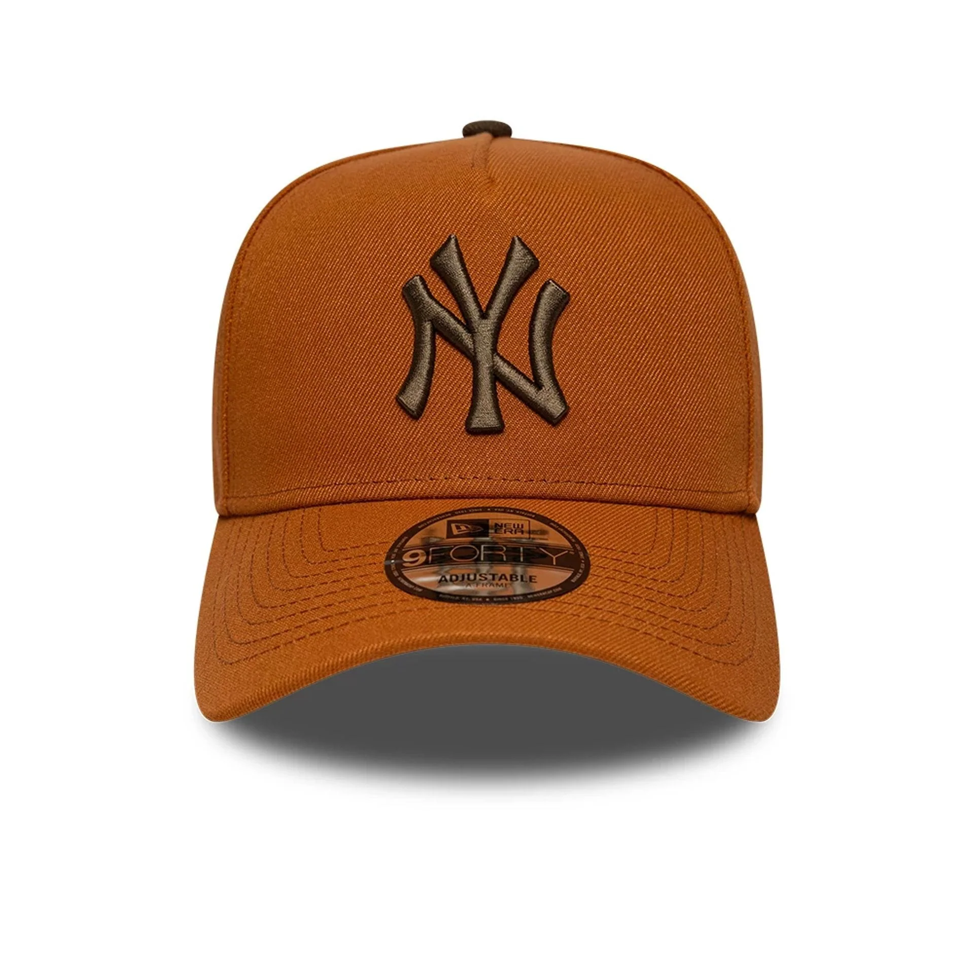 New York Yankees MLB Brown 9FORTY A-Frame Adjustable Cap - Image 2