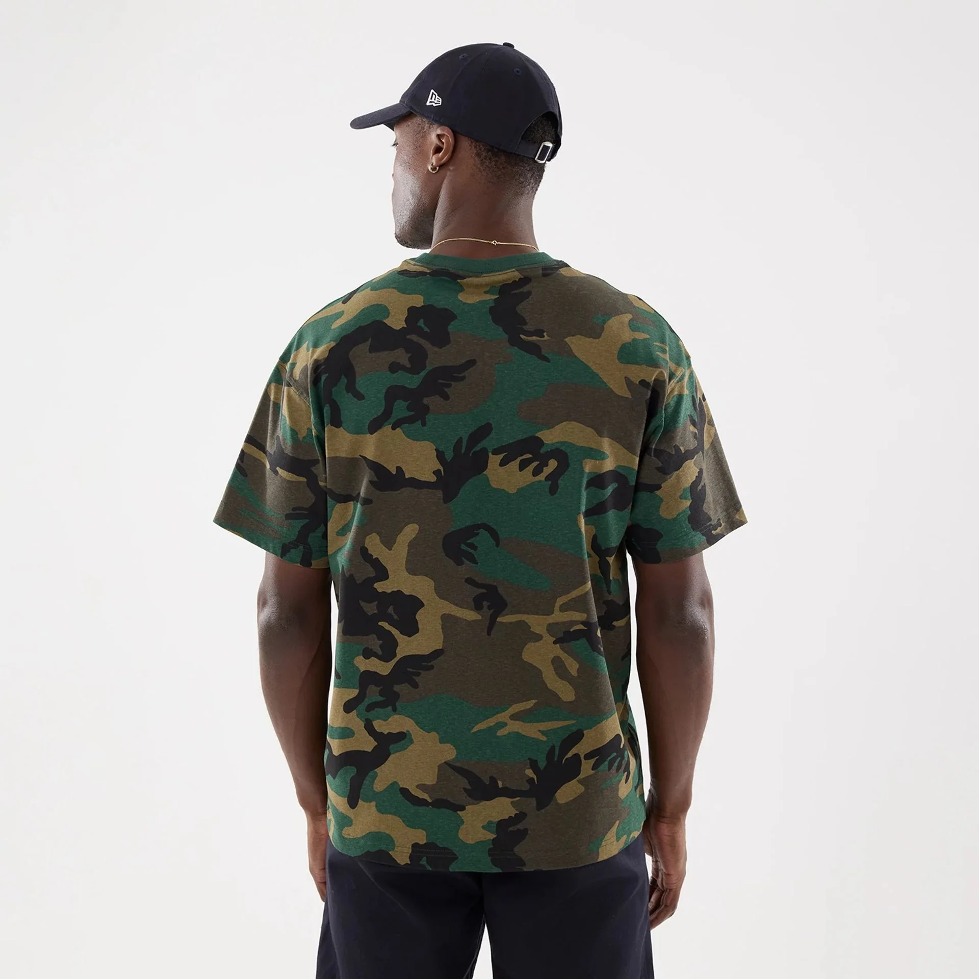 New York Yankees MLB Camo Woodland T-Shirt - Image 2