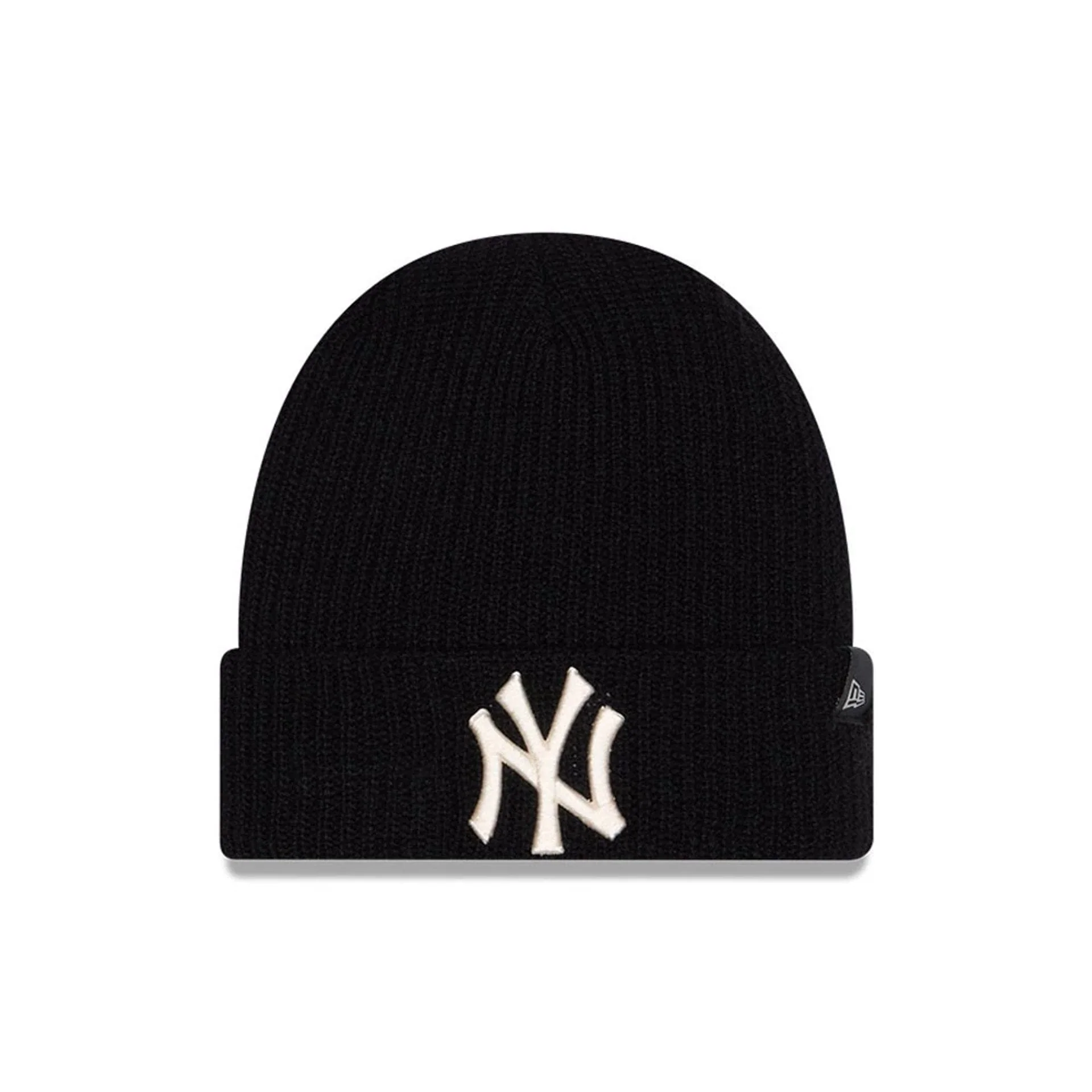 New York Yankees MLB Cashmere Knit Black Cuff Knit Beanie Hat