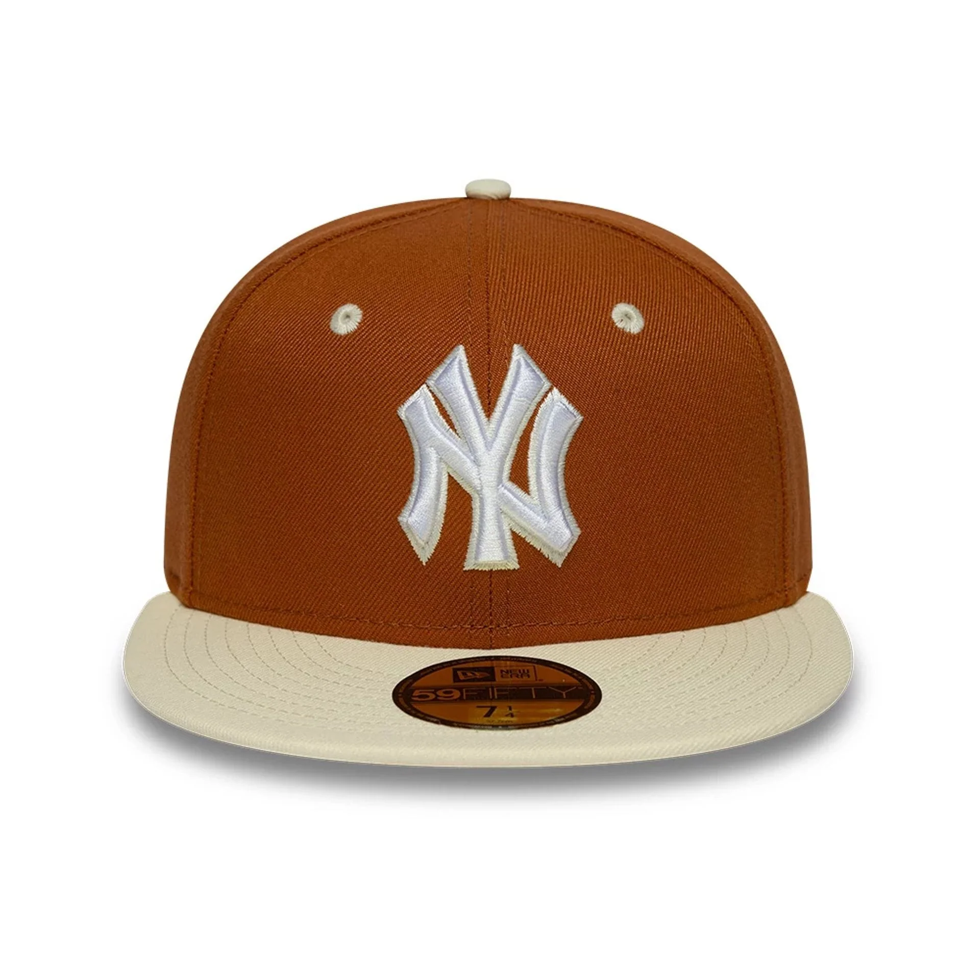New York Yankees MLB Contrast Brown 59FIFTY Fitted Cap - Image 2