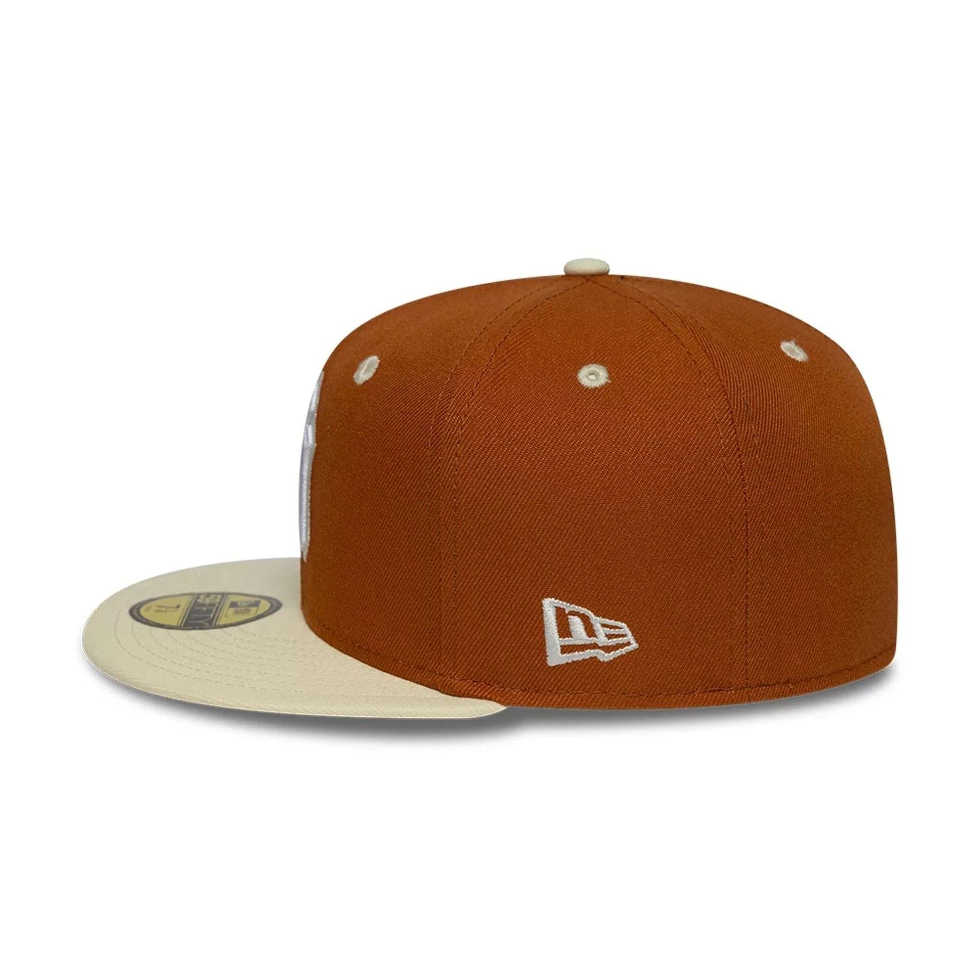 New York Yankees MLB Contrast Brown 59FIFTY Fitted Cap - Image 5