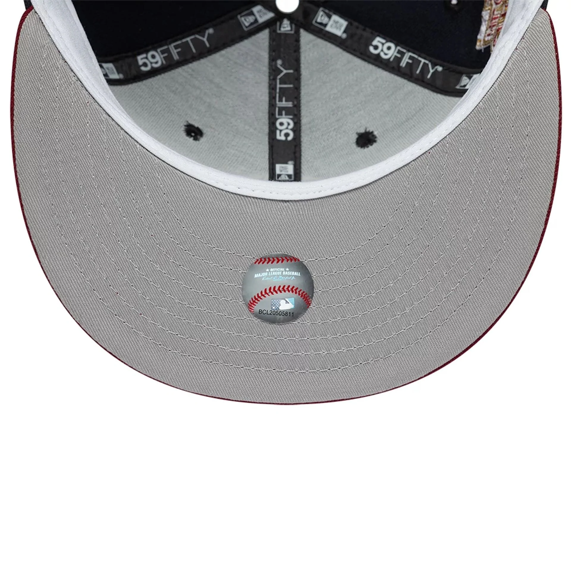 New York Yankees MLB Cooperstown Navy 59FIFTY Fitted Cap - Image 2