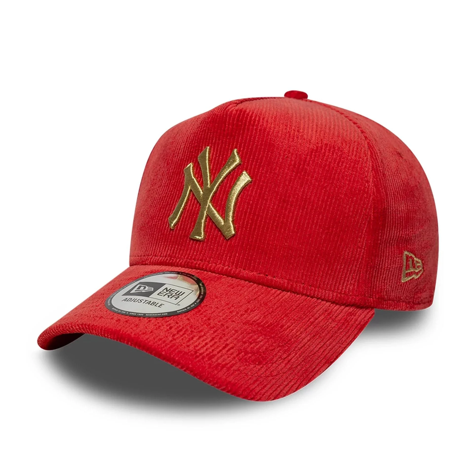 New York Yankees MLB Cord Dark Red 9FORTY A-Frame Adjustable Cap