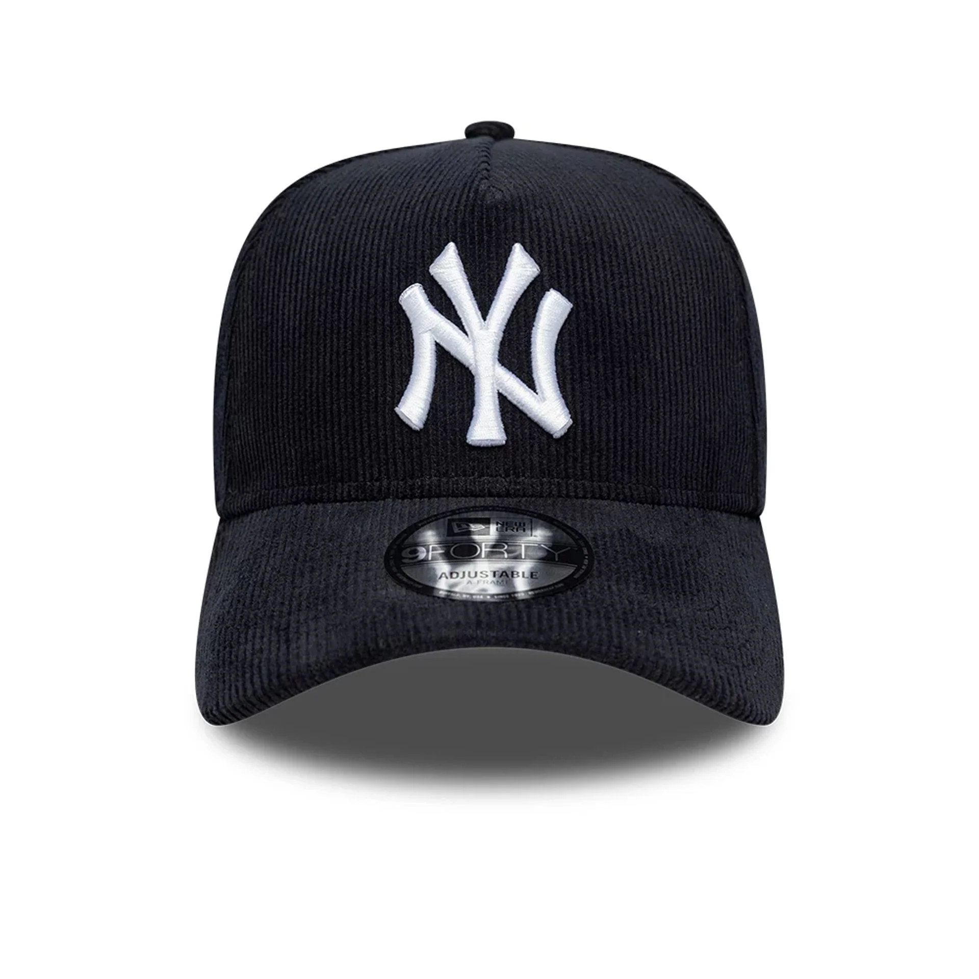 New York Yankees MLB Cord Navy 9FORTY A-Frame Adjustable Cap - Image 3