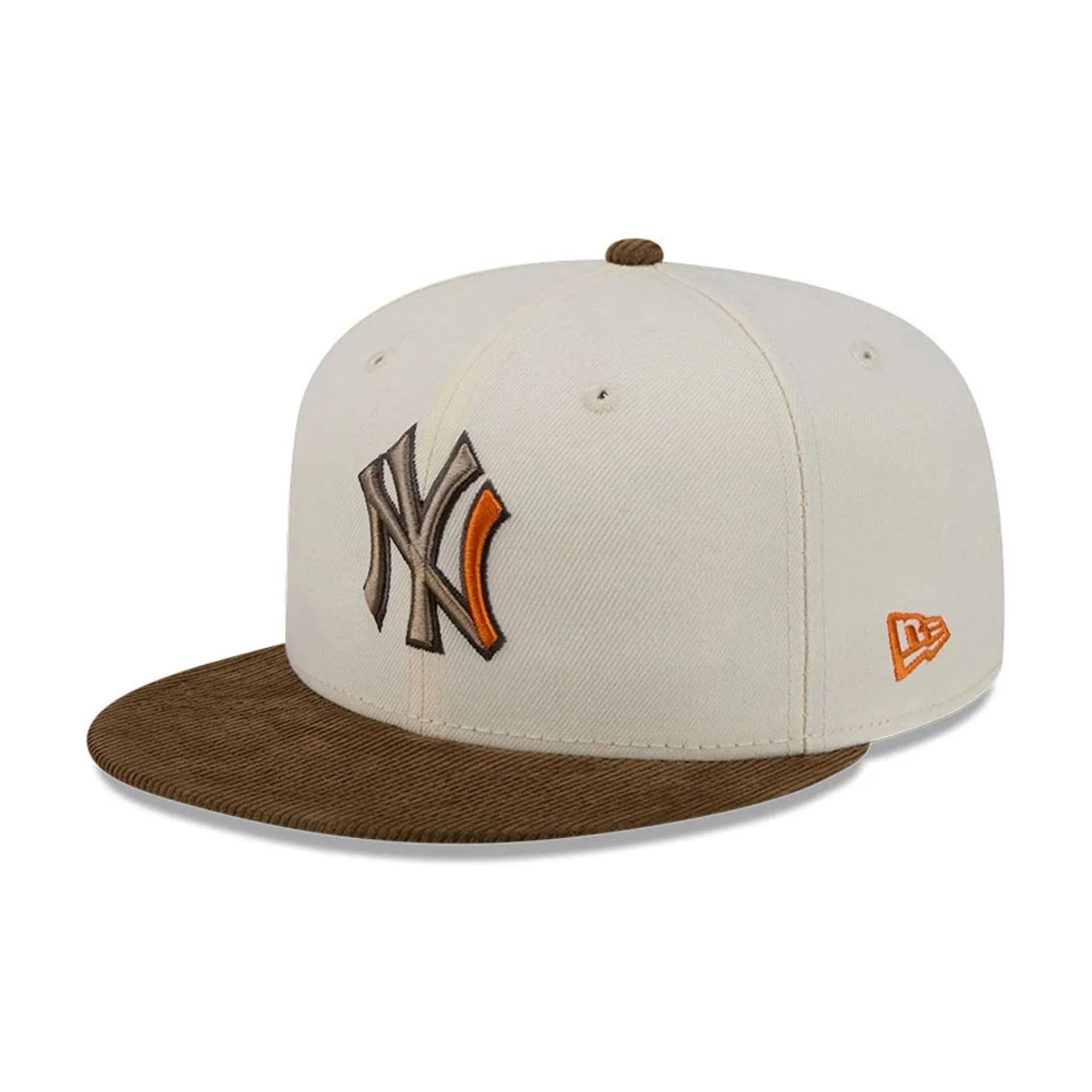 New York Yankees MLB Cord Visor White 59FIFTY Fitted Cap