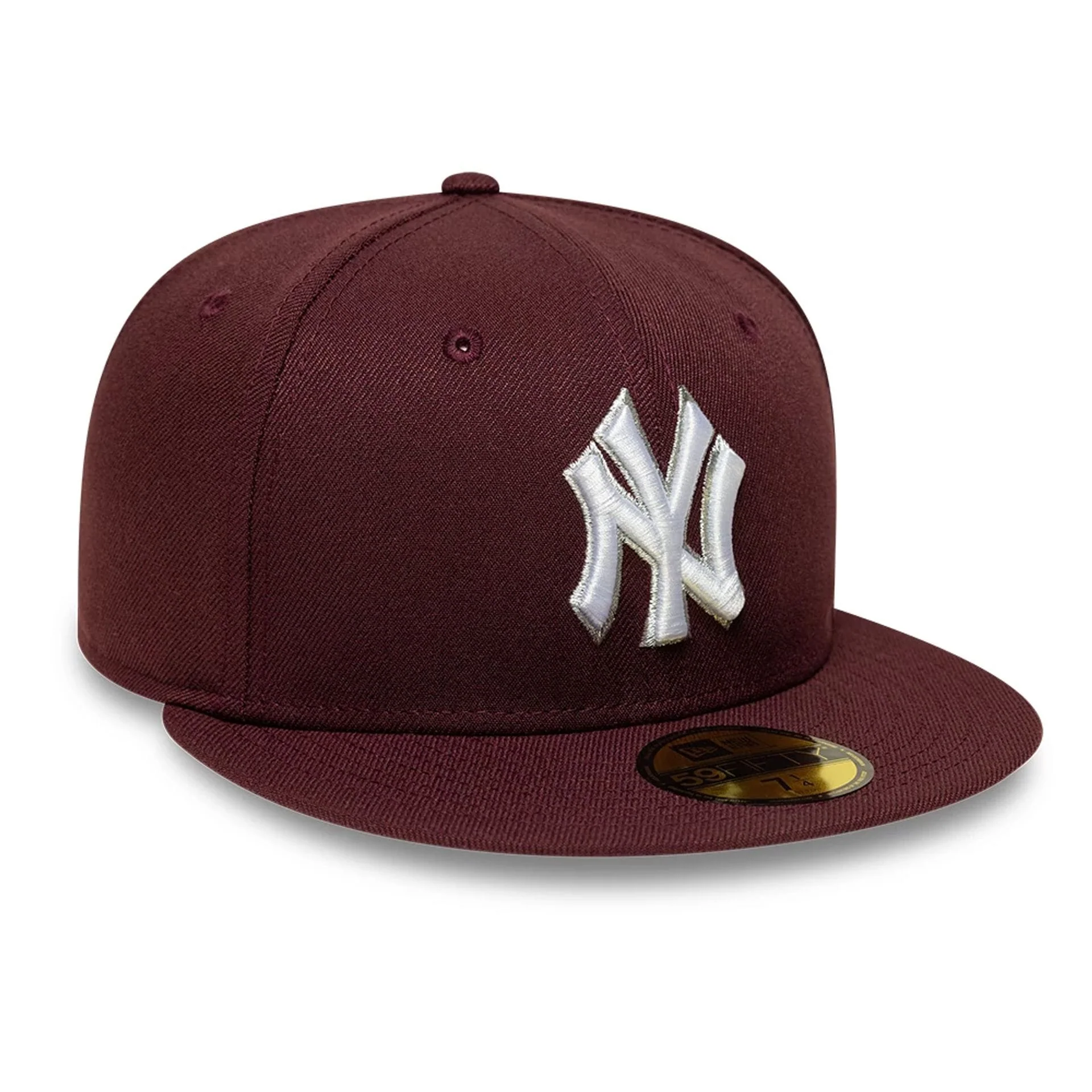 New York Yankees MLB Dark Purple 59FIFTY Fitted Cap - Image 4