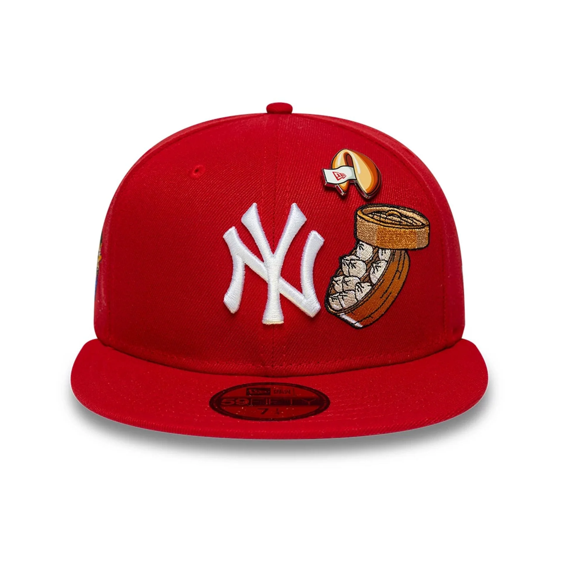 New York Yankees MLB Food Red 59FIFTY Fitted Cap - Image 2