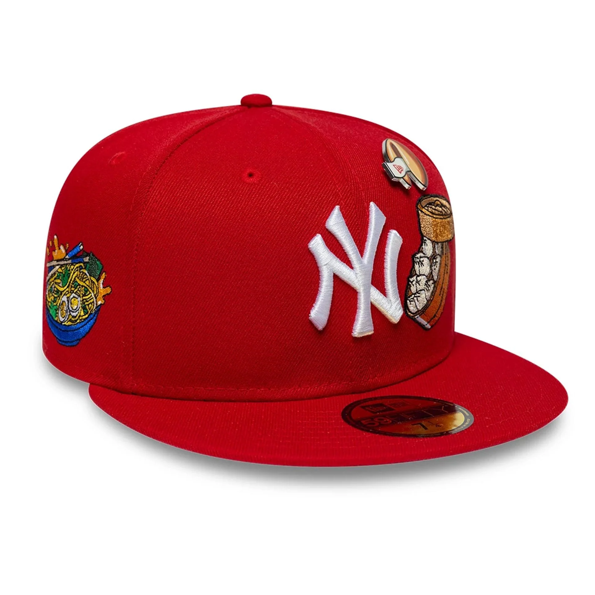 New York Yankees MLB Food Red 59FIFTY Fitted Cap - Image 3