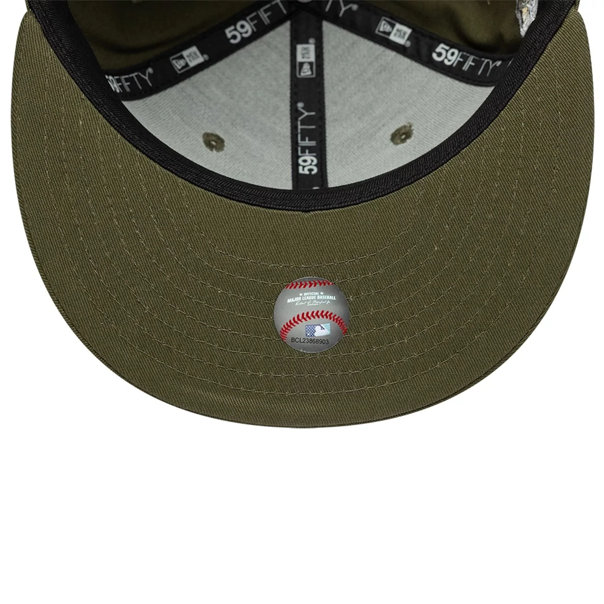 New York Yankees MLB Green 59FIFTY Fitted Cap - Image 7