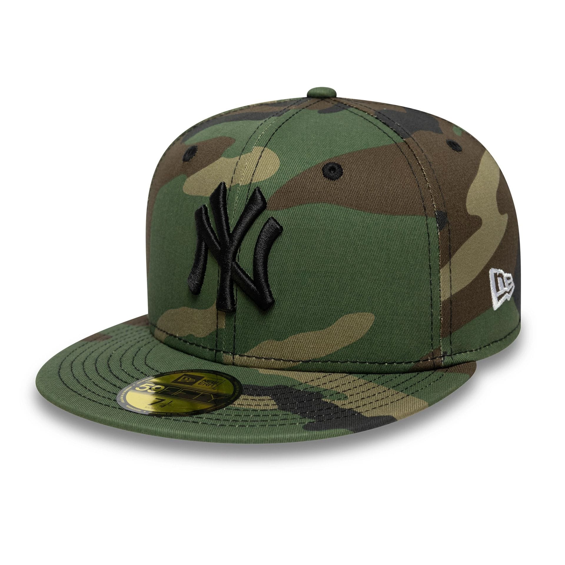 New York Yankees MLB Green Camo 59FIFTY Fitted Cap