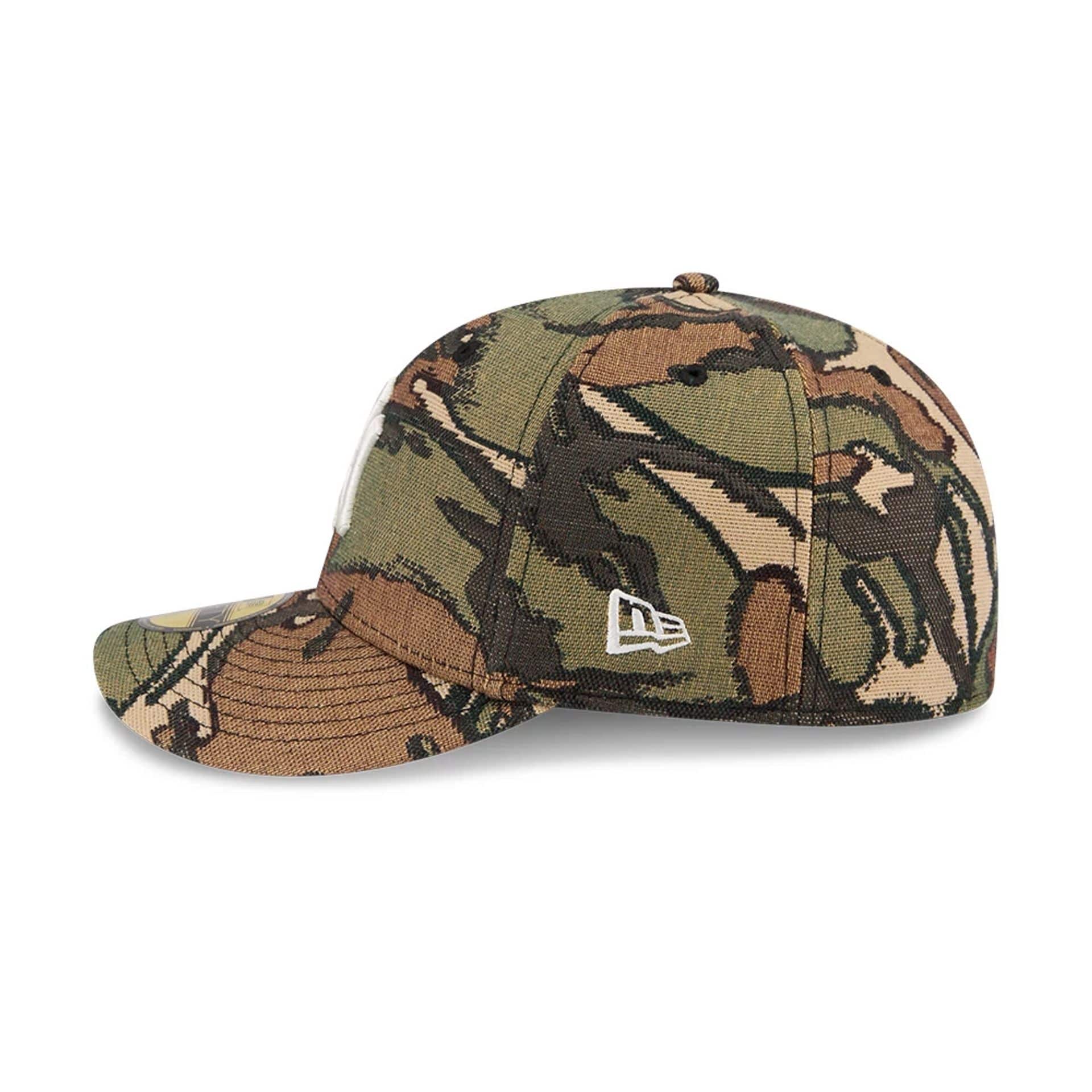 New York Yankees MLB Jacquard Camo 59FIFTY Fitted Cap - Image 5
