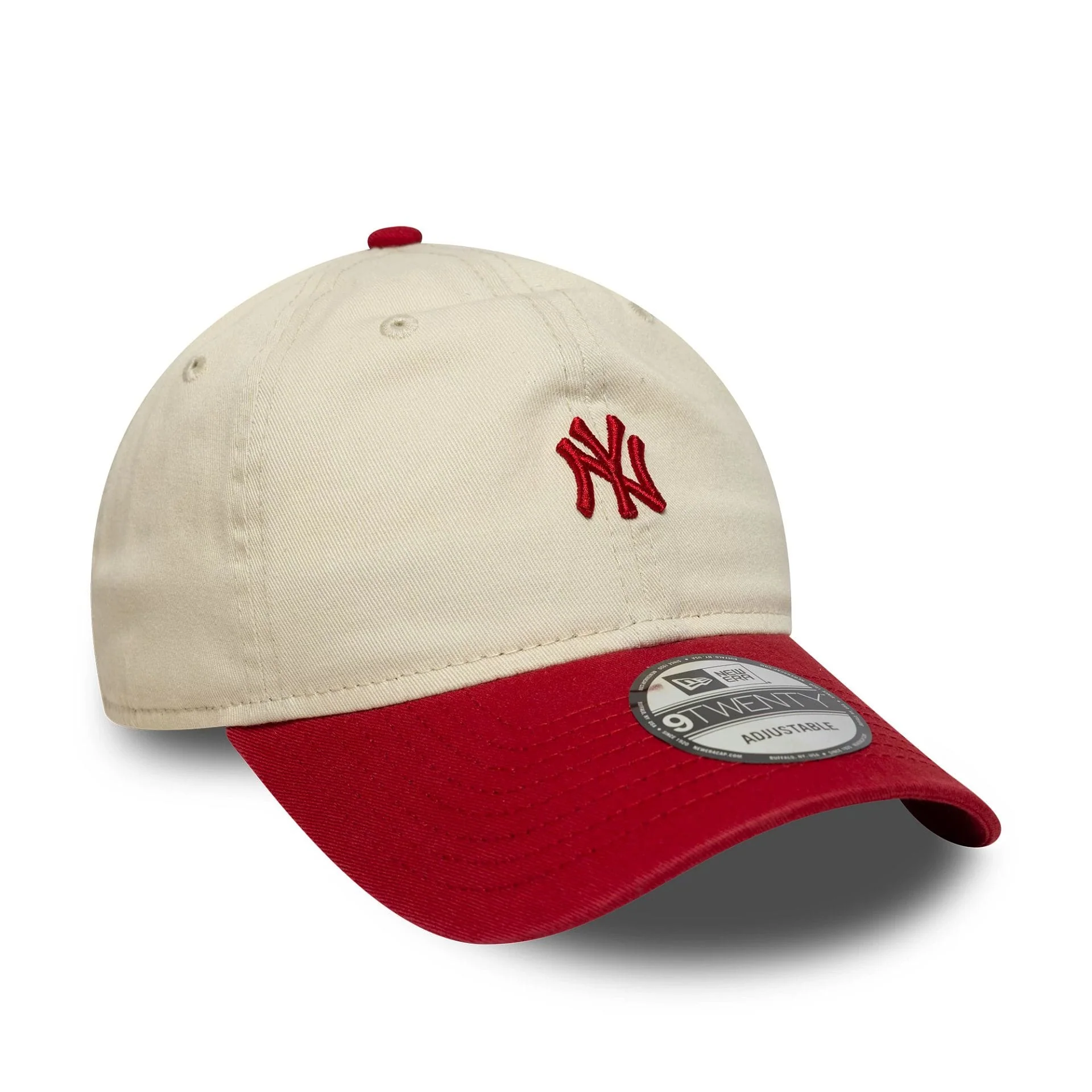 New York Yankees MLB Mini Logo Red 9TWENTY Cap - Image 3