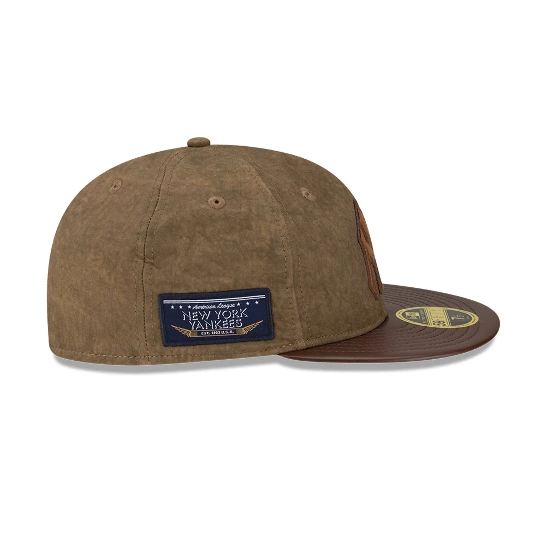 New York Yankees MLB Open Brown Retro Crown 59FIFTY Fitted Cap - Image 5