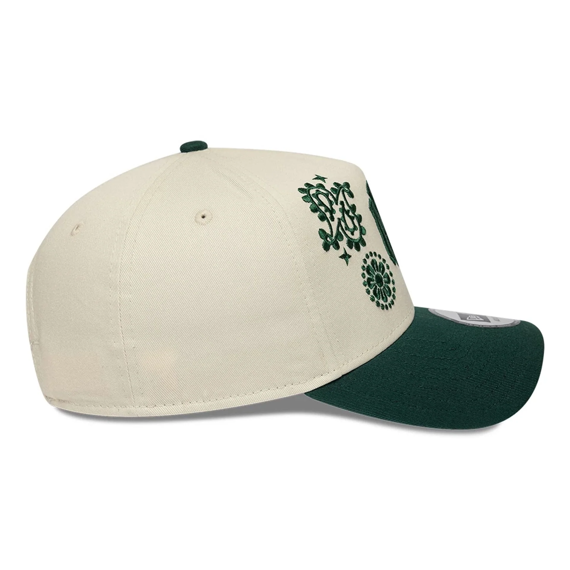 New York Yankees MLB Paisley Dark Green 9FORTY E-Frame Adjustable Cap - Image 6