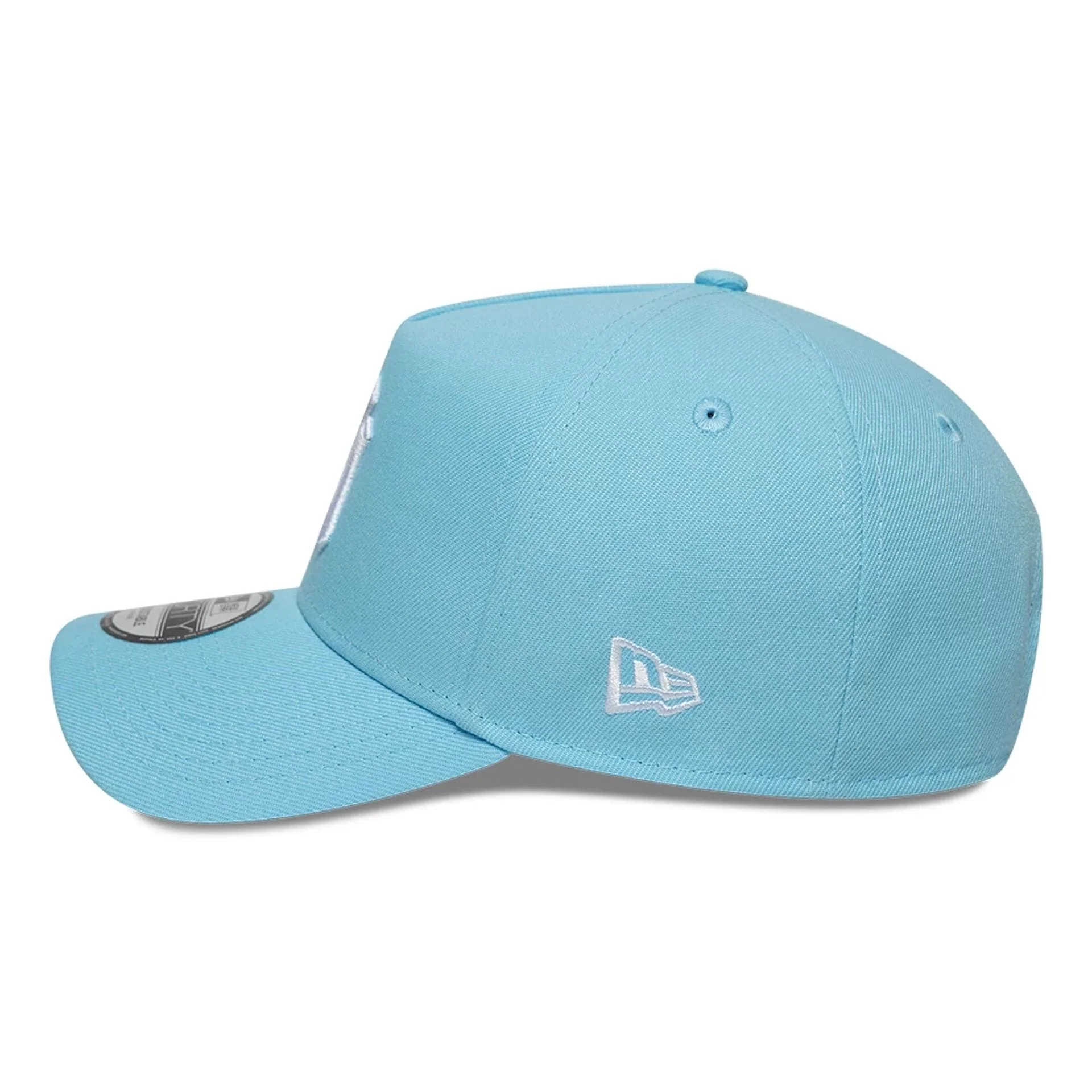 New York Yankees MLB Pastel Blue 9FORTY A-Frame Adjustable Cap - Image 5