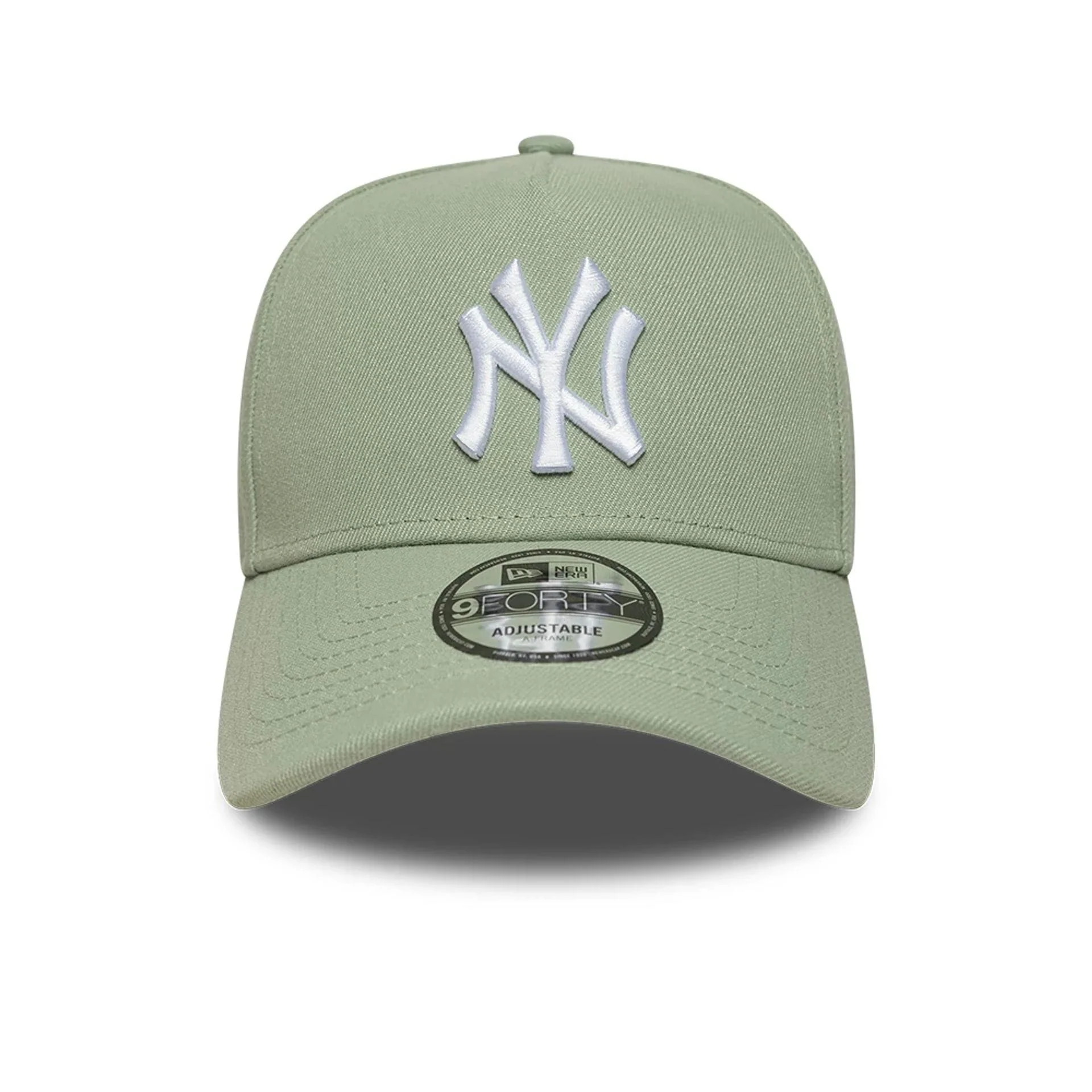 New York Yankees MLB Pastel Green 9FORTY A-Frame Adjustable Cap - Image 2