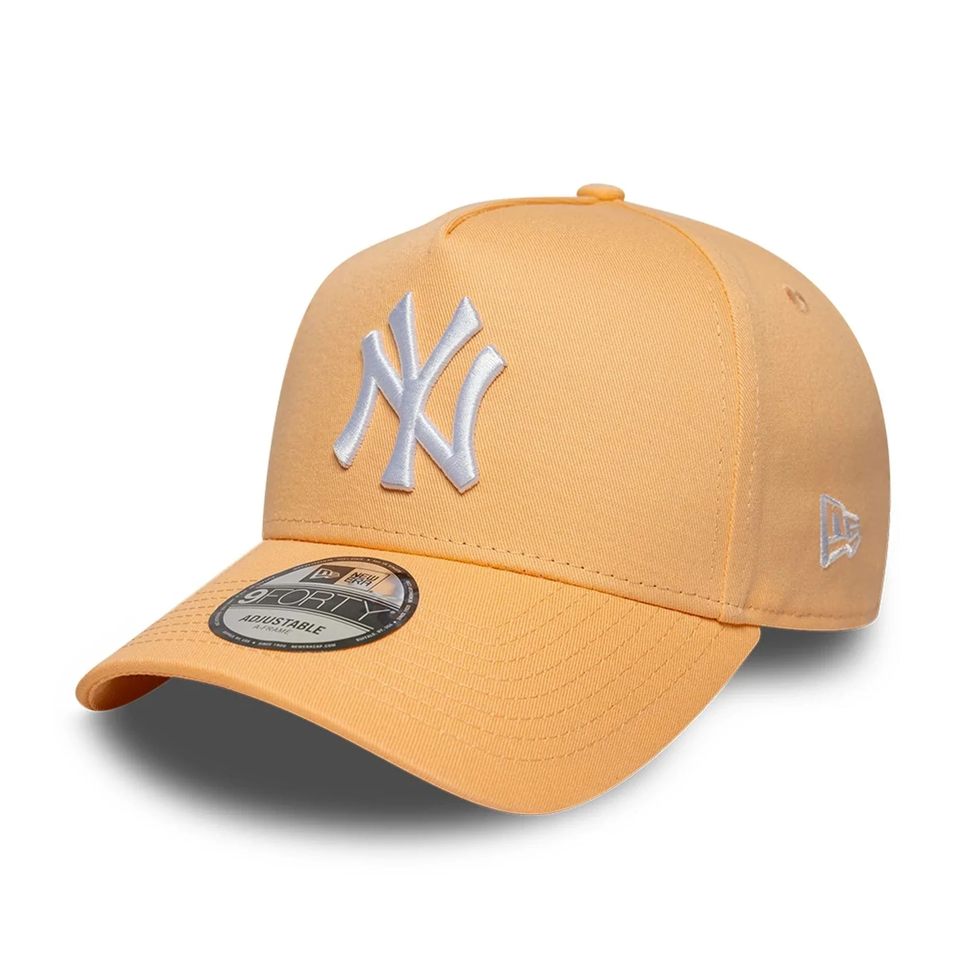 New York Yankees MLB Pastel Orange 9FORTY A-Frame Adjustable Cap