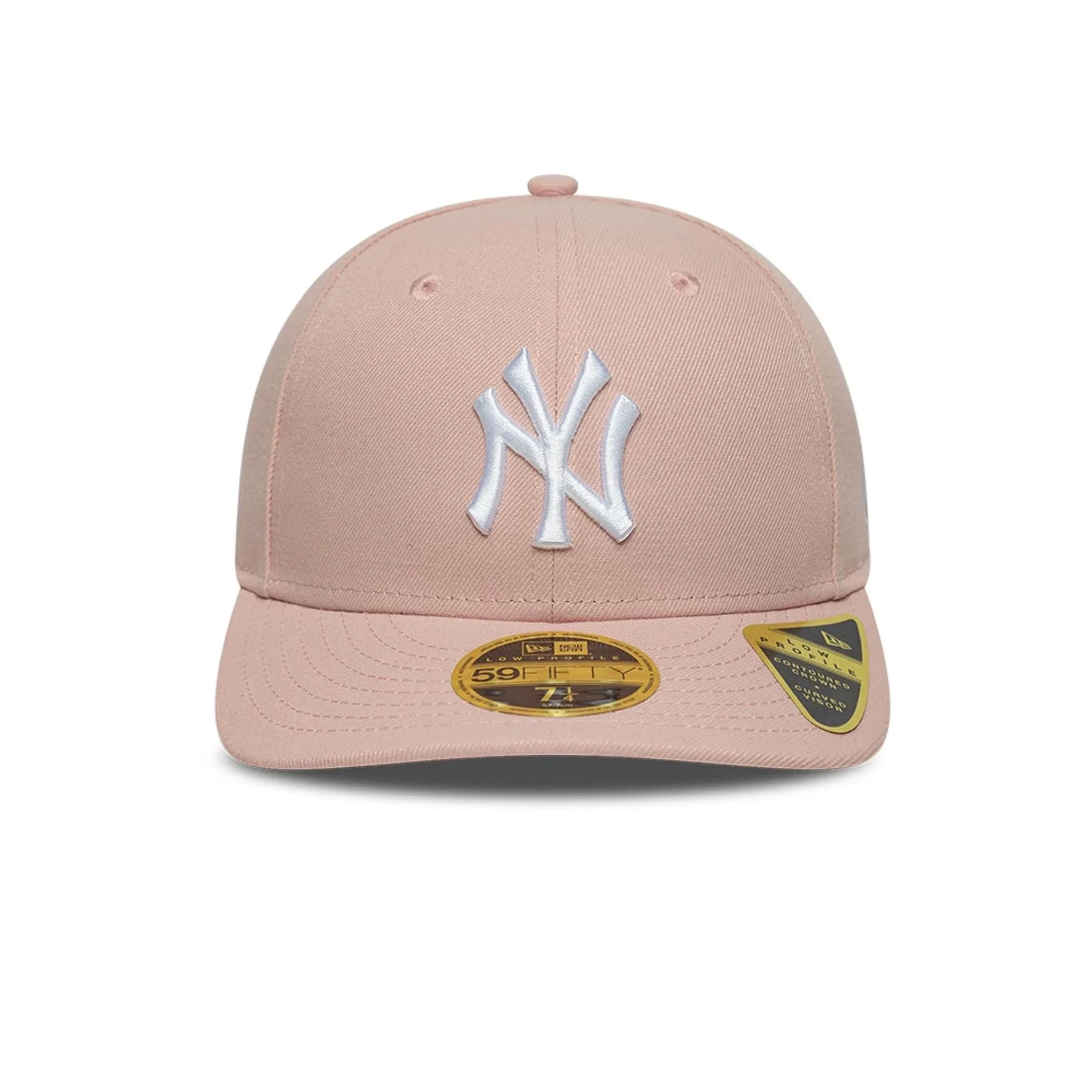 New York Yankees MLB Pastel Pink Low Profile 59FIFTY Fitted Cap - Image 2