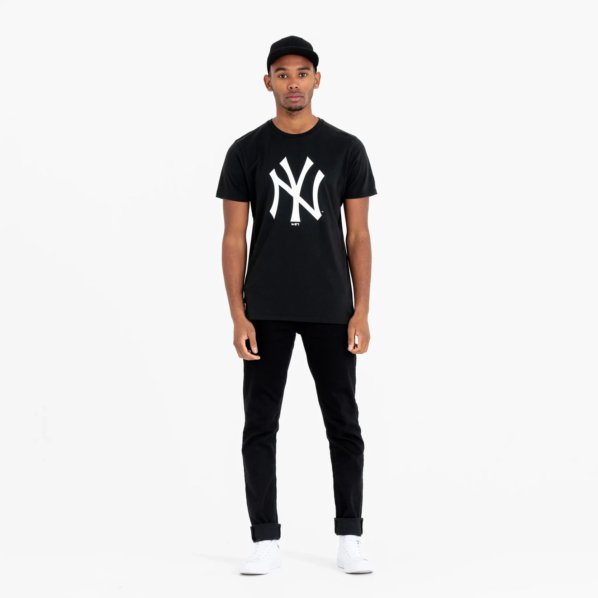 New York Yankees MLB Regular Black T-Shirt - Image 3