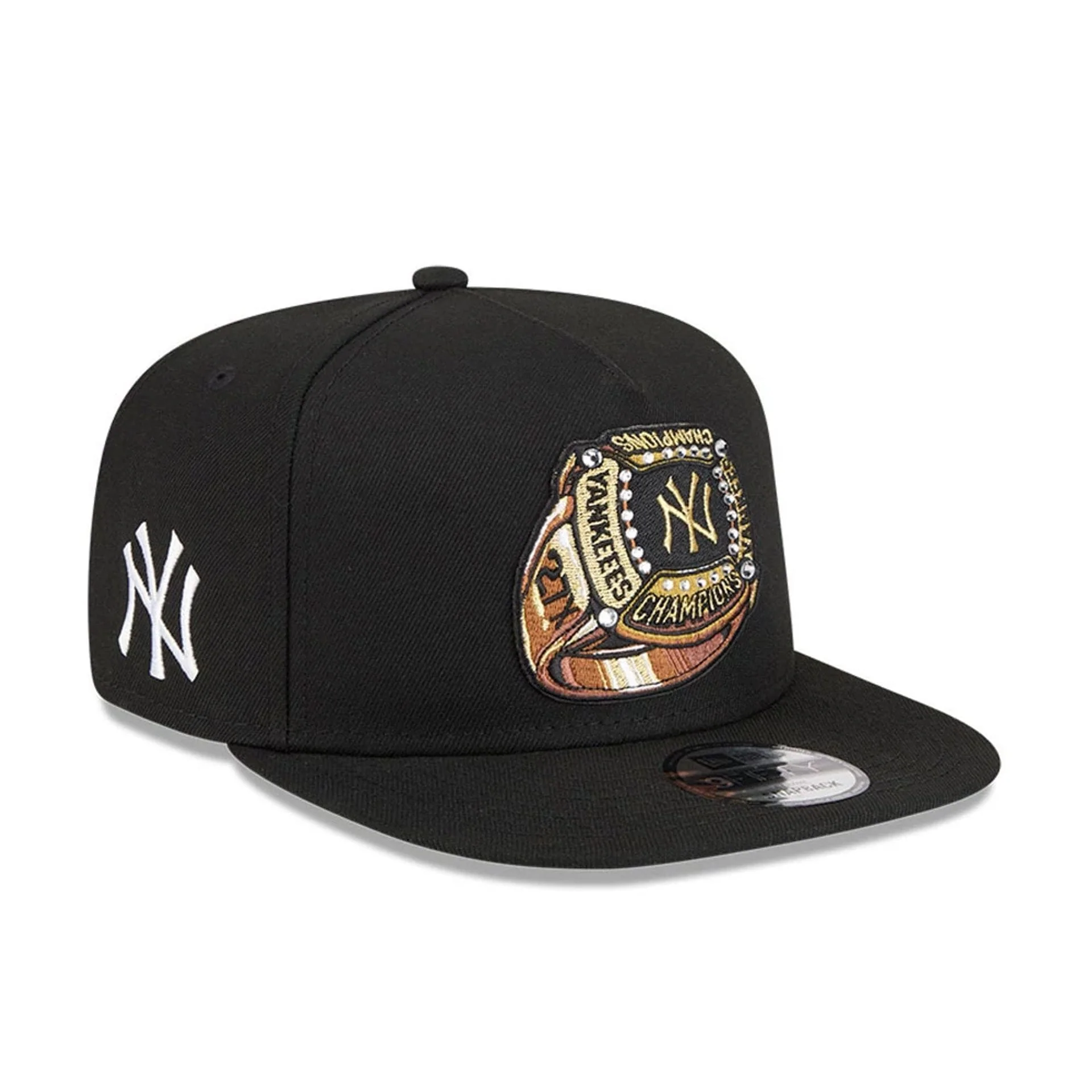 New York Yankees MLB Ring Black 9FIFTY A-Frame Snapback Adjustable Cap
