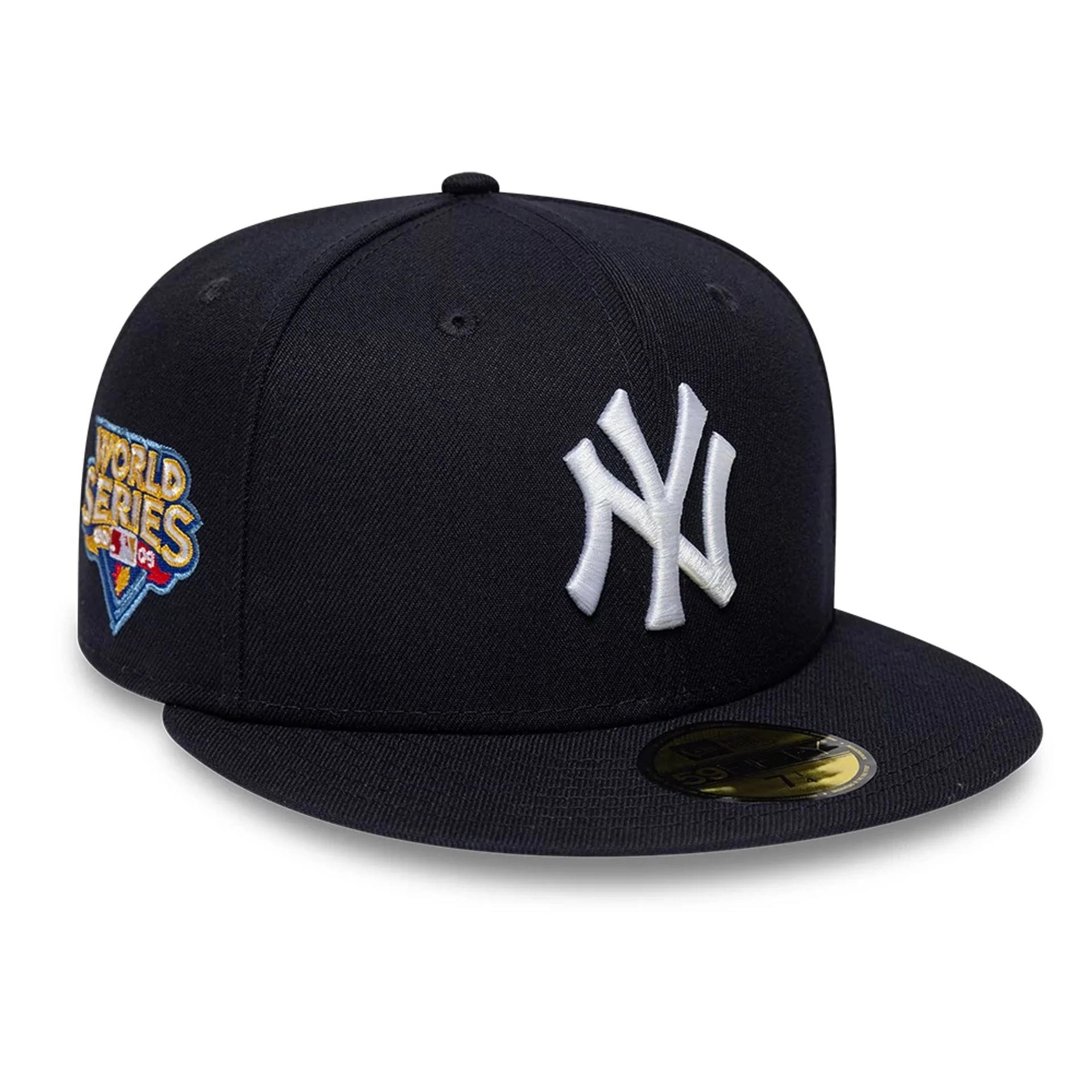 New York Yankees MLB Sidepatch Satin Lined Navy 59FIFTY Fitted Cap