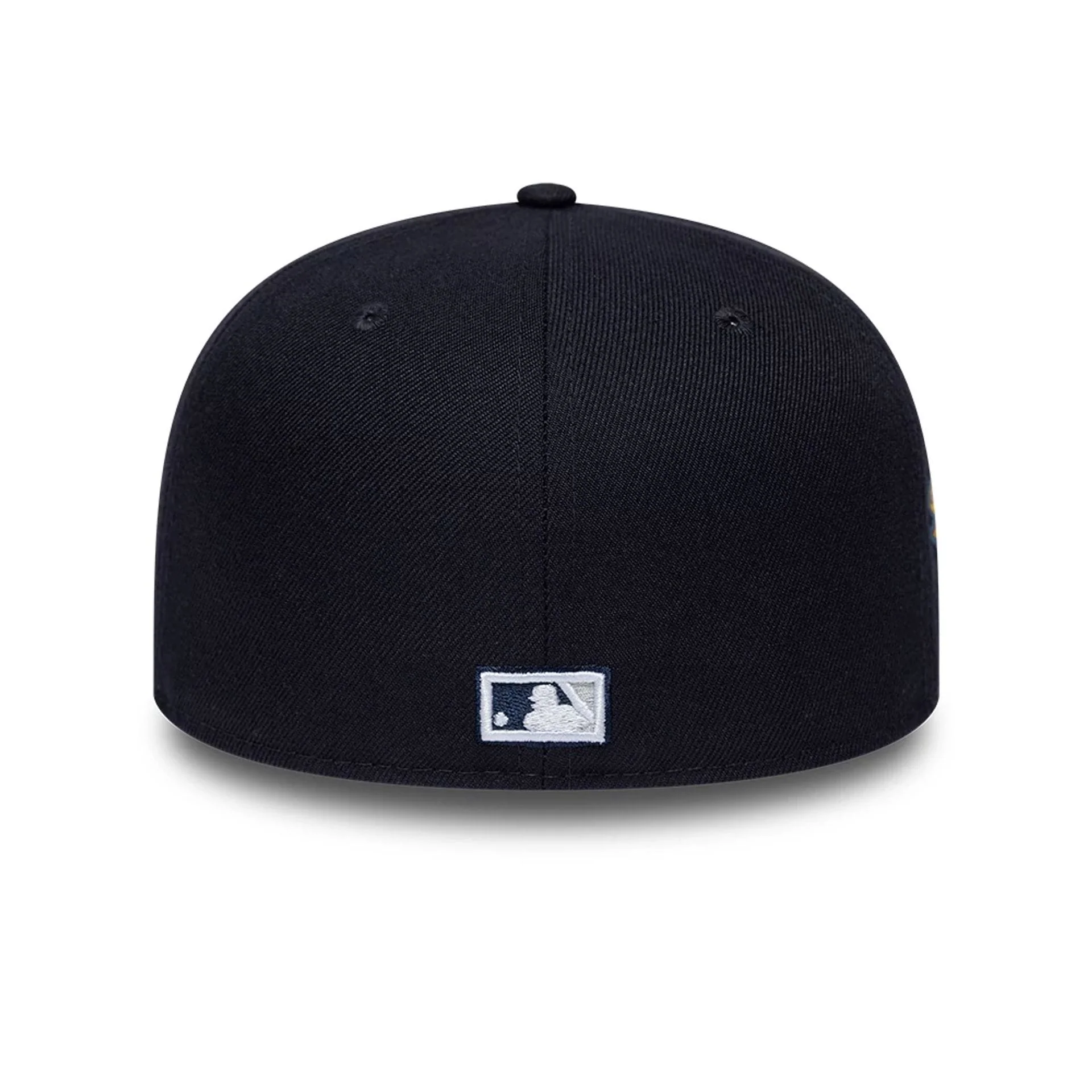 New York Yankees MLB Sidepatch Satin Lined Navy 59FIFTY Fitted Cap - Image 7