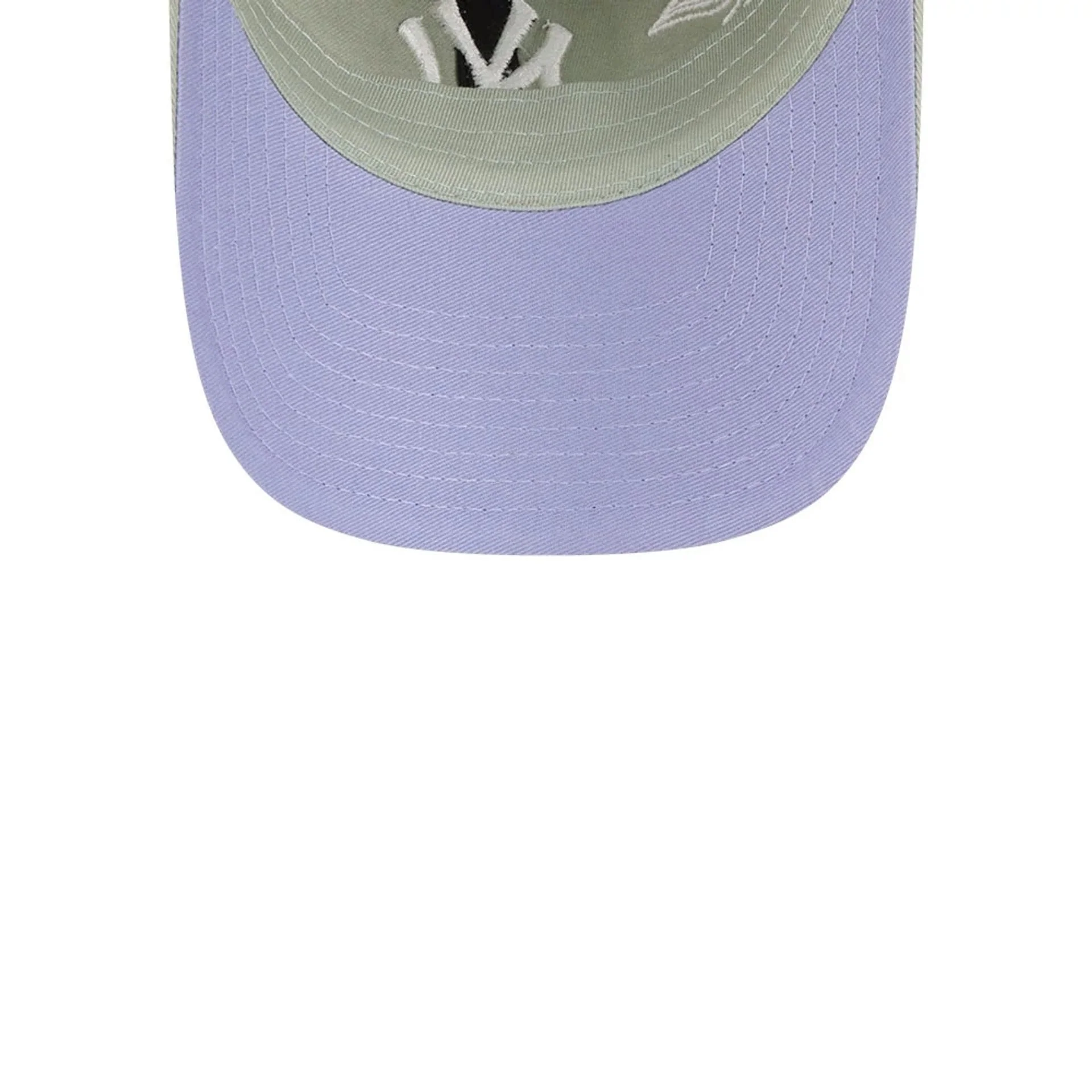 New York Yankees MLB Stitched Flowers Pastel Green Casual Classic Cap - Image 2