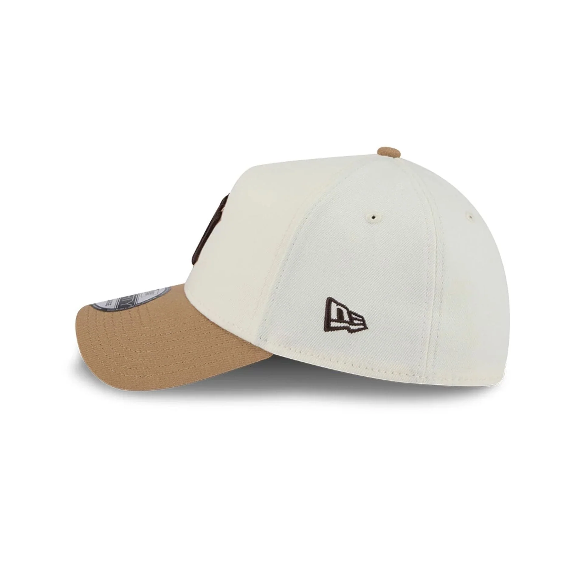 New York Yankees MLB White 39THIRTY A-Frame Stretch Fit Cap - Image 5