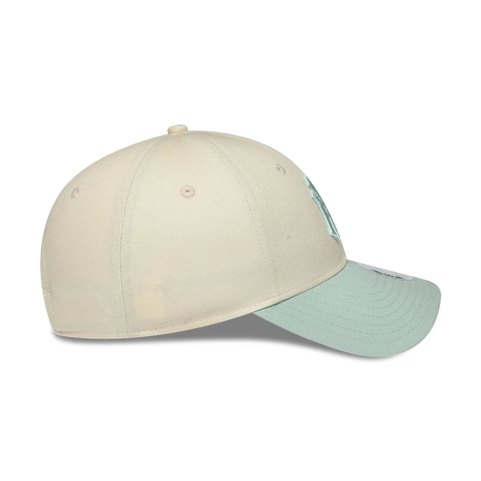 New York Yankees Womens MLB Floral Cream 9FORTY Adjustable Cap - Image 5