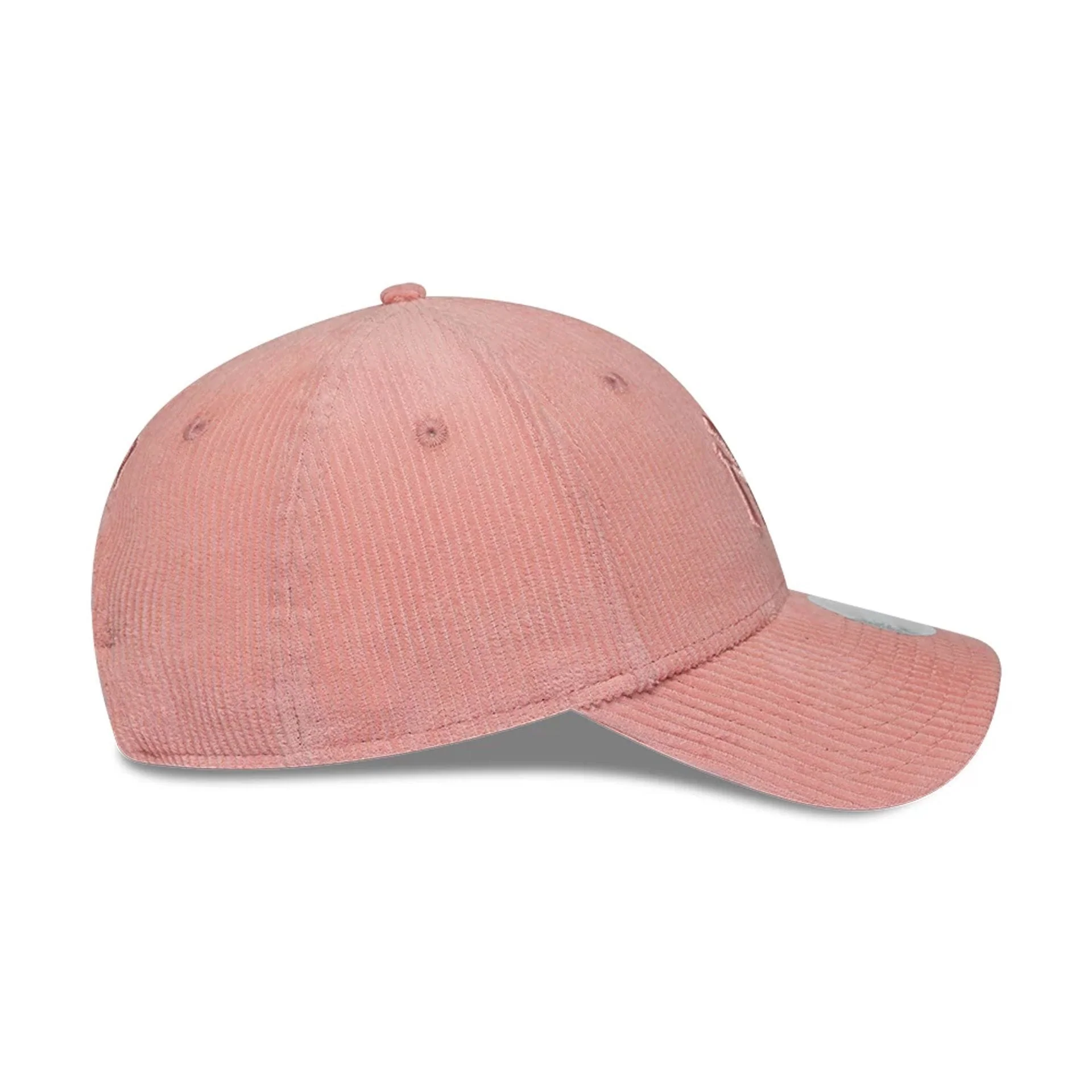 New York Yankees Womens MLB Pastel Cord Pink 9FORTY M-Crown Adjustable Cap - Image 6