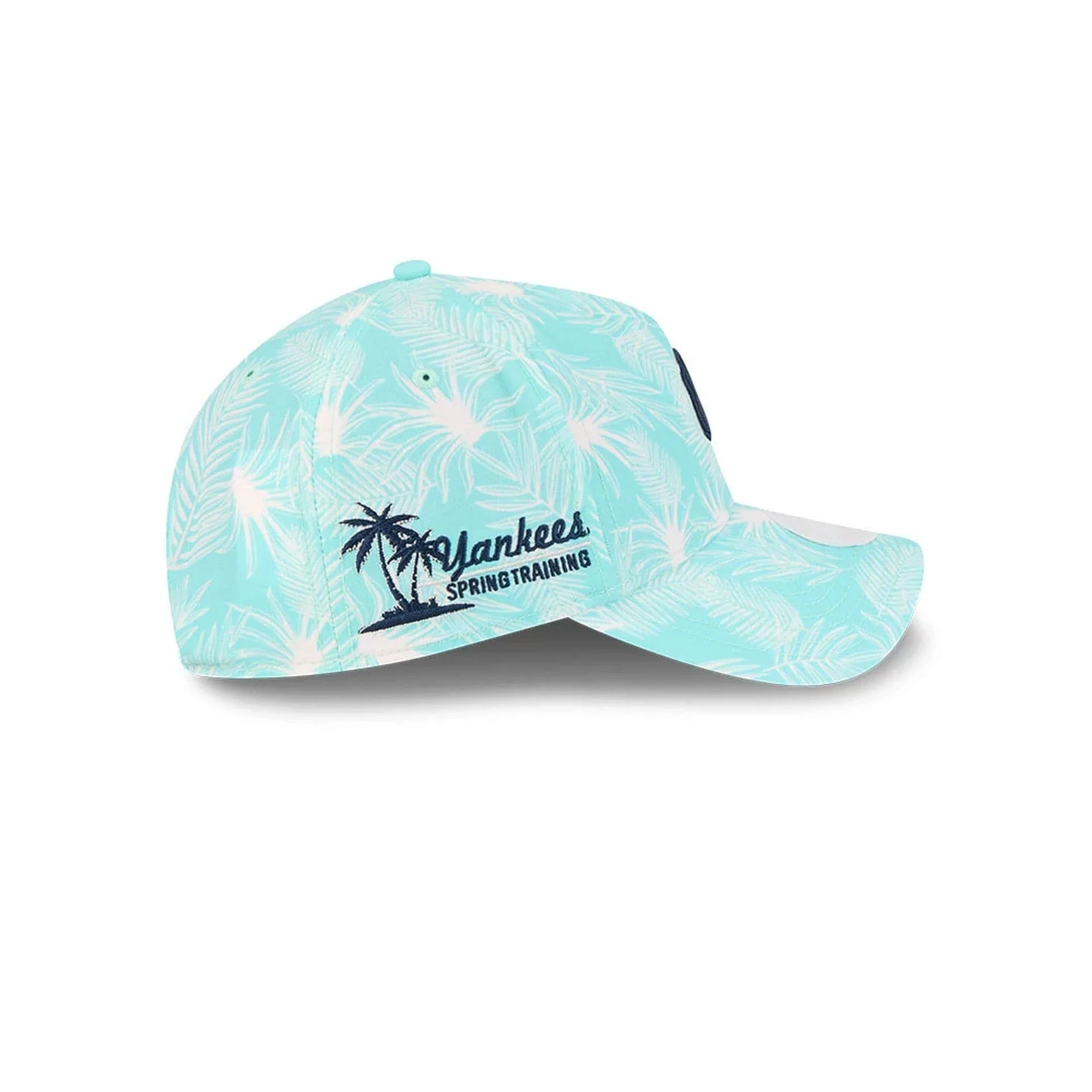 New York Yankees Womens MLB Pastel Turquoise 9TWENTY A-Frame Adjustable Cap - Image 5